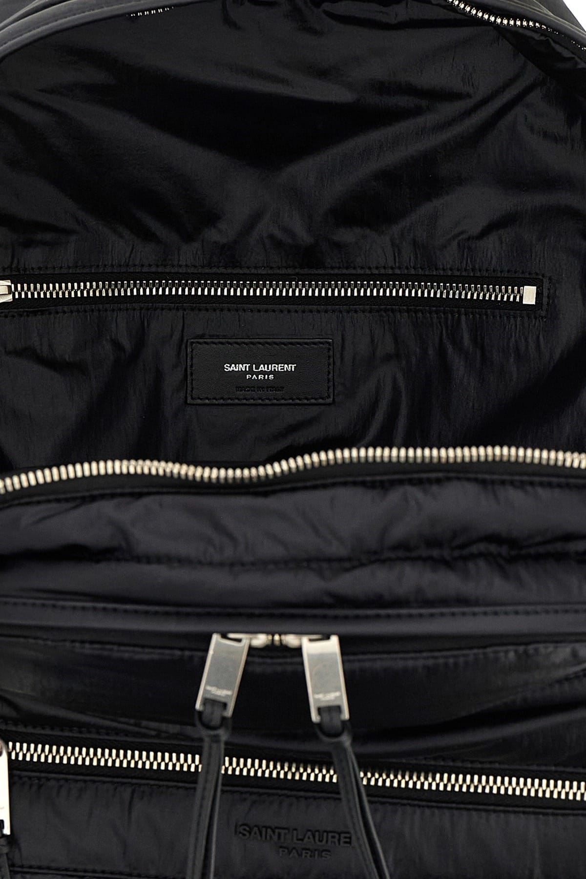 Saint Laurent Saint Laurent City Shiny Nylon Backpack