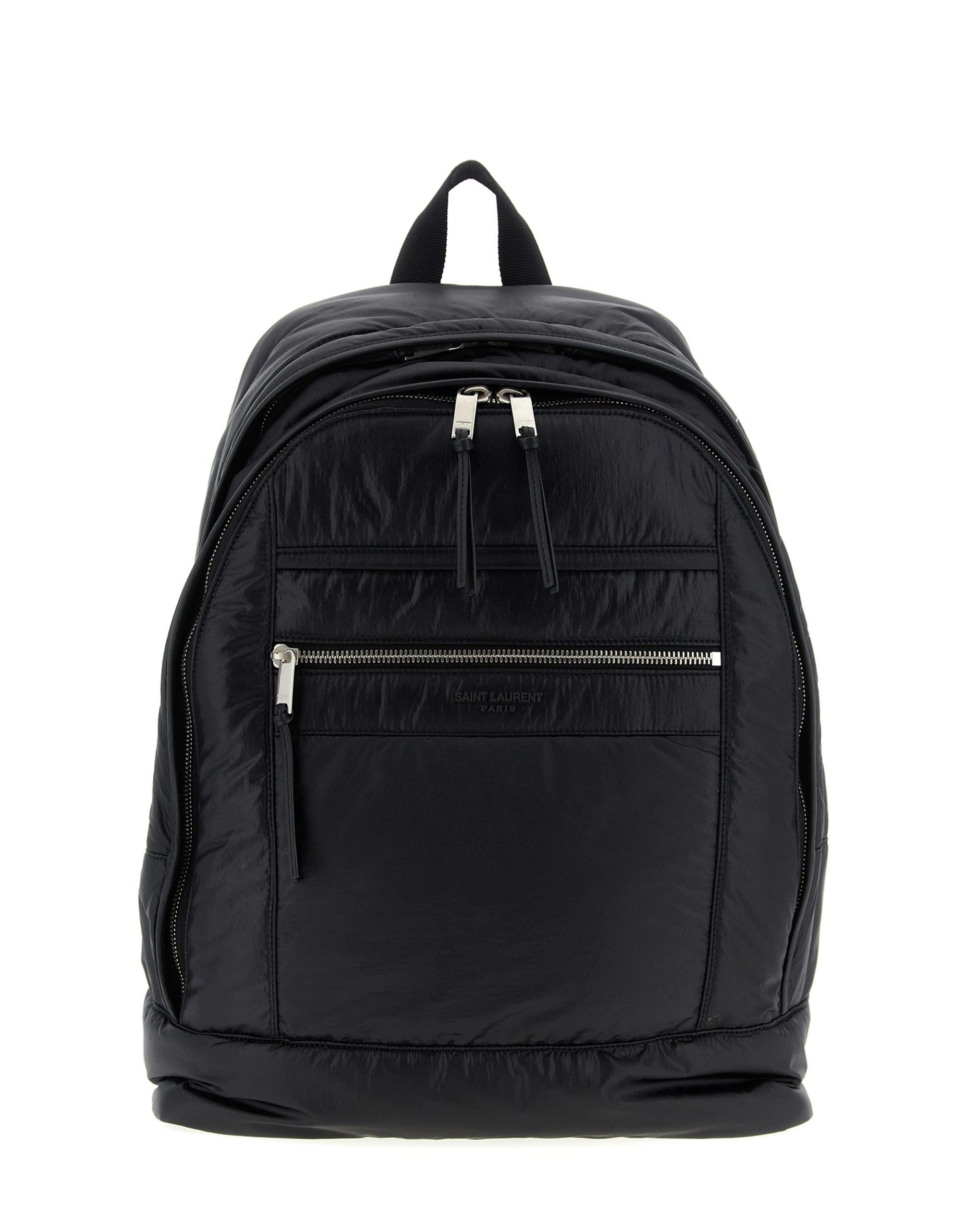 Saint Laurent Saint Laurent City Shiny Nylon Backpack