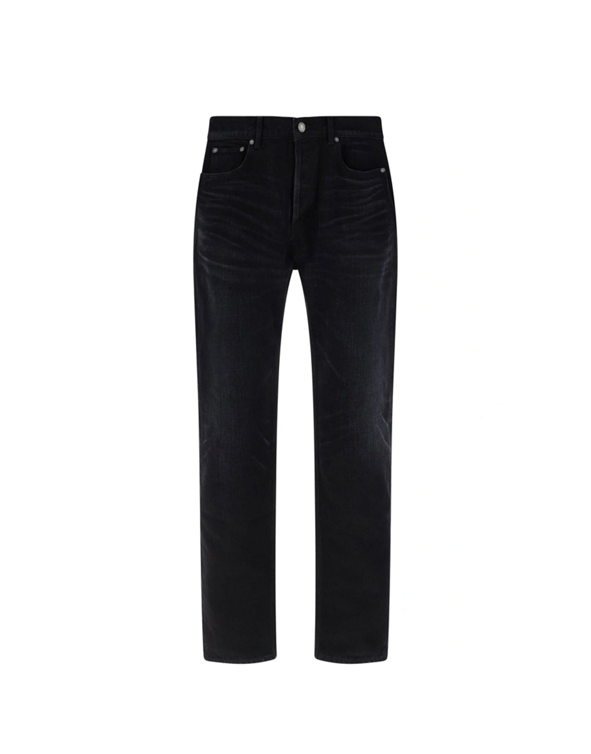 Saint Laurent Cotton Denim Jeans