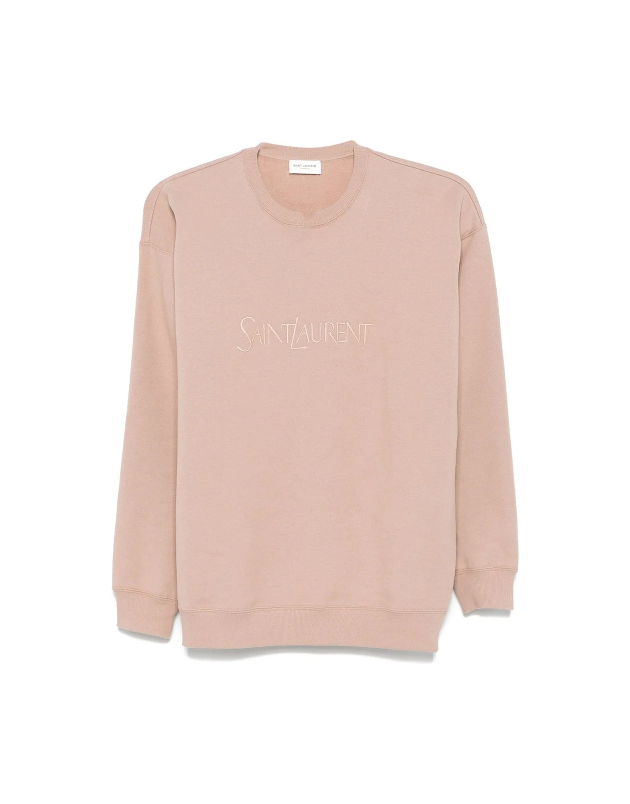 Saint Laurent Cotton Logo Sweatshirt
