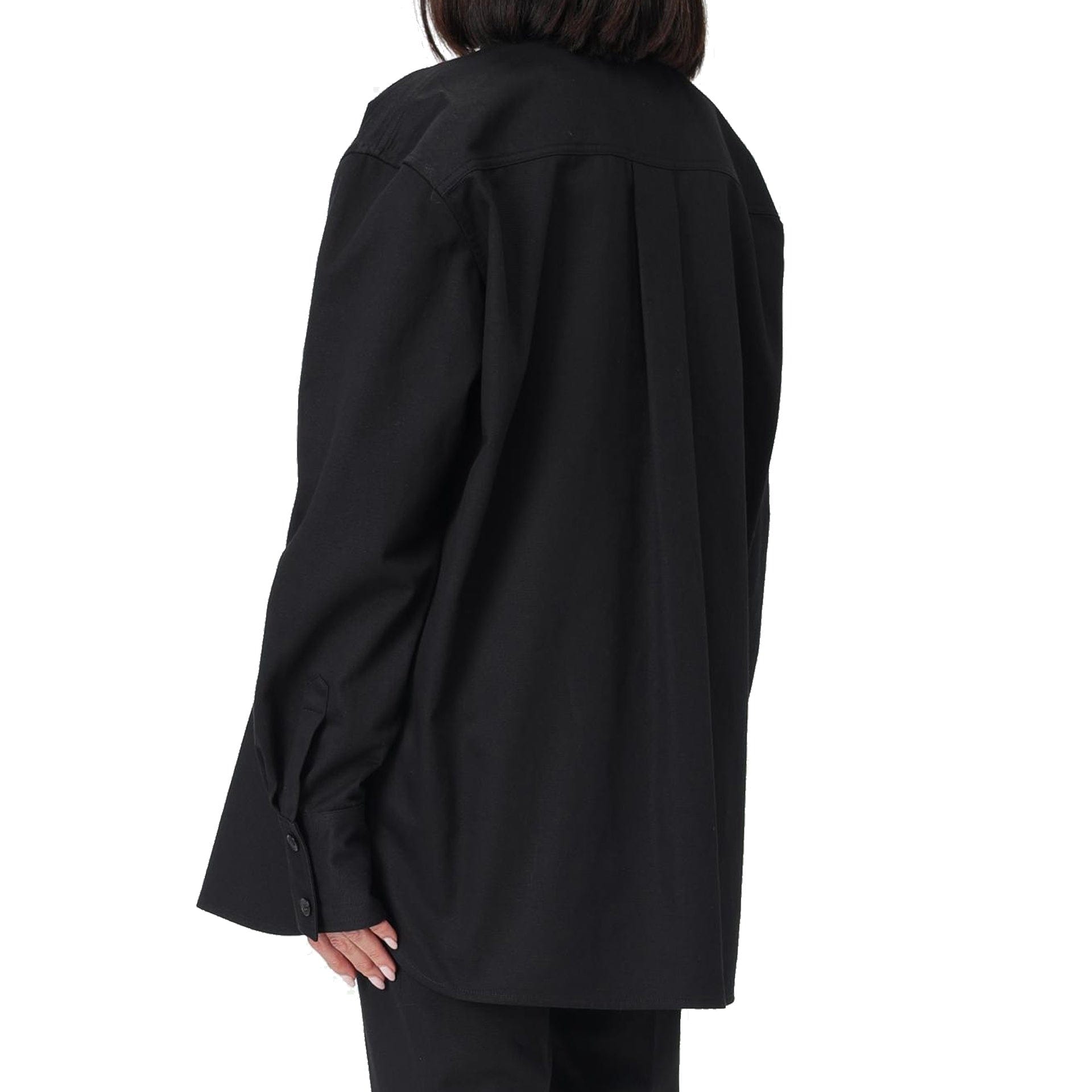 Saint Laurent Cotton Long-Sleeve Button Shirt