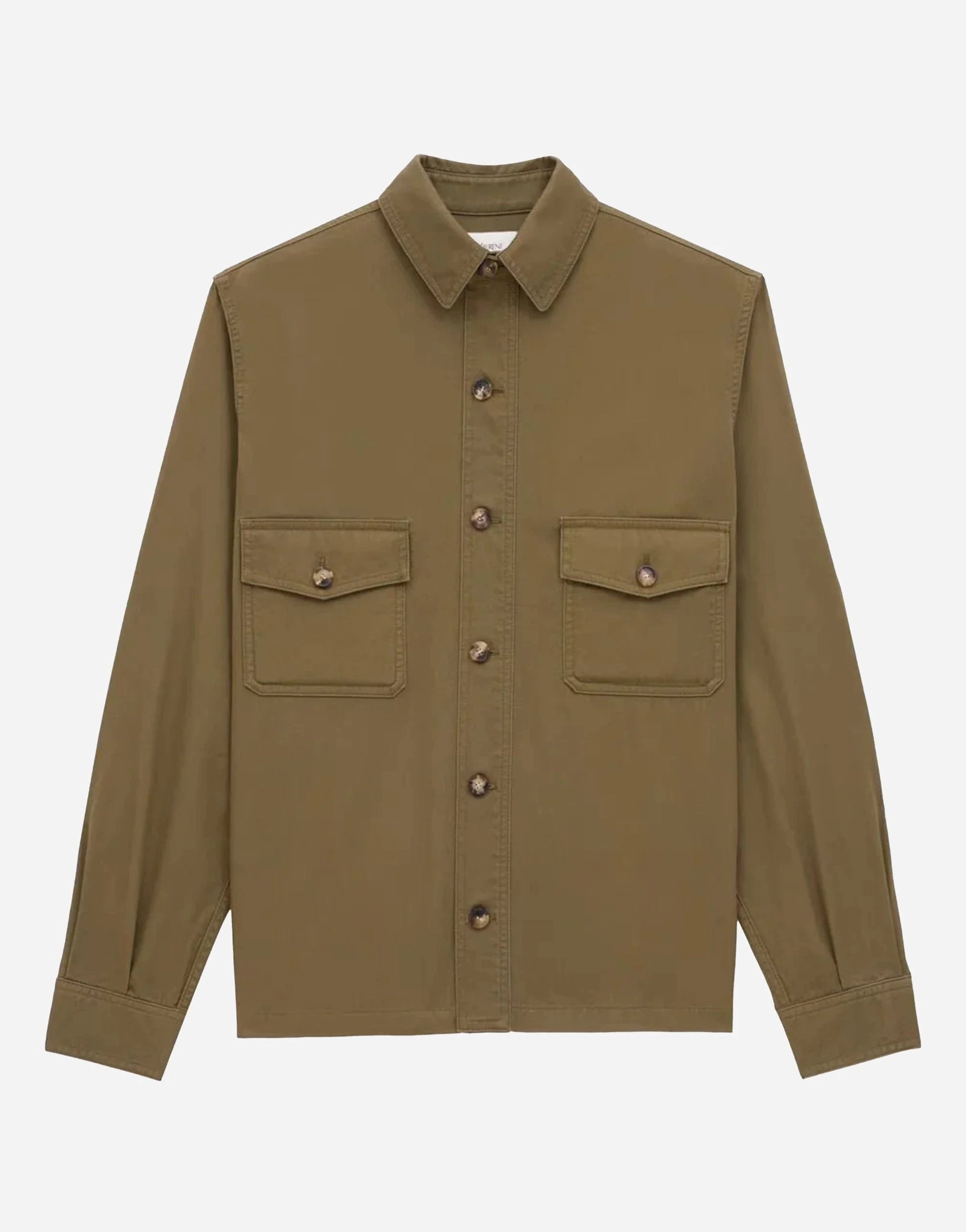 Saint Laurent Cotton Twill Overshirt