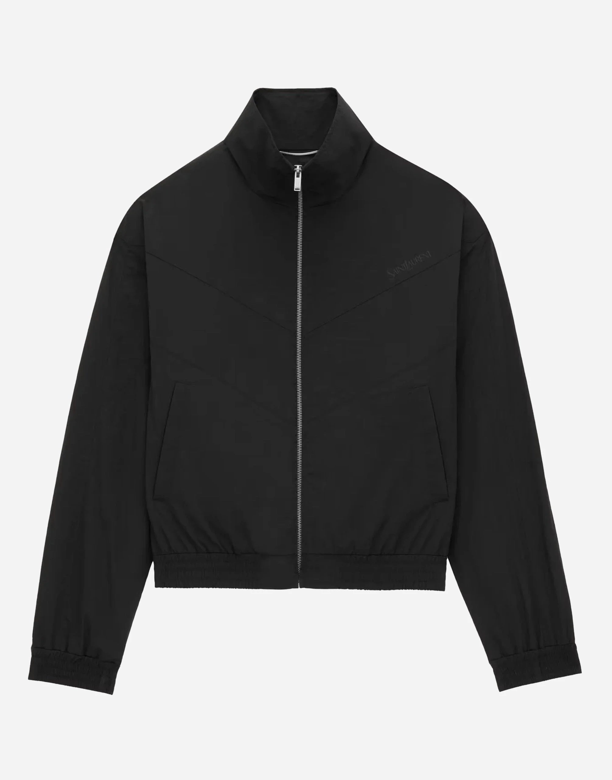 Saint Laurent Crinkled Nylon Jacket