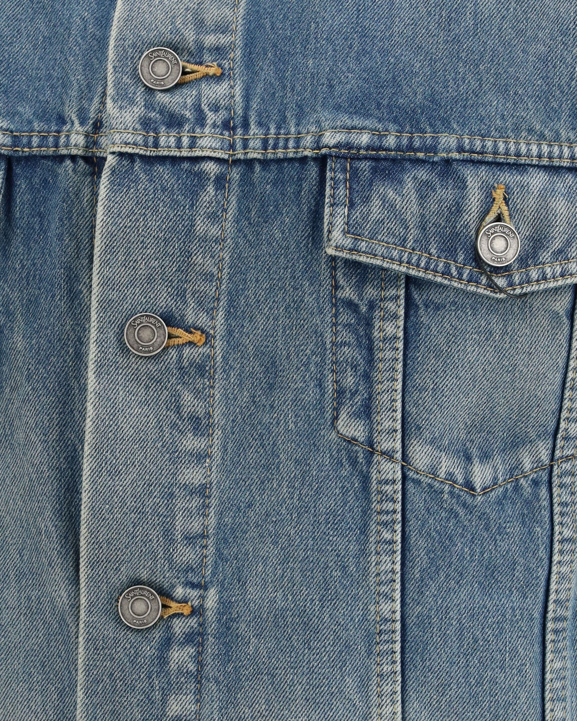 Saint Laurent Denim Trucker Jacket