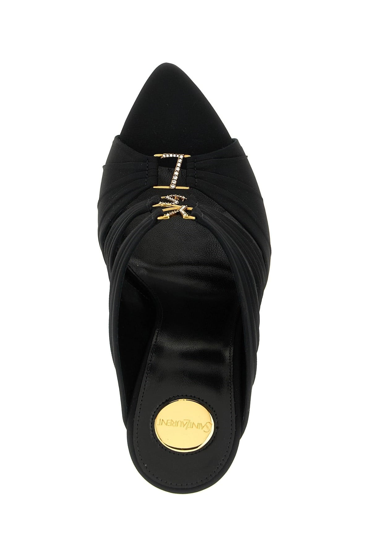 Saint Laurent Saint Laurent Emilie Satin Mules