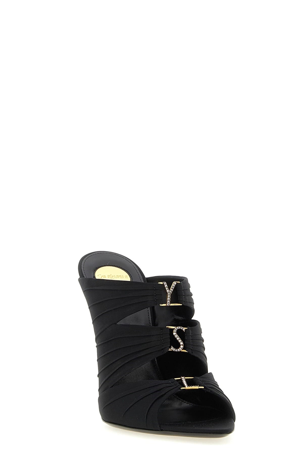 Saint Laurent Saint Laurent Emilie Satin Mules