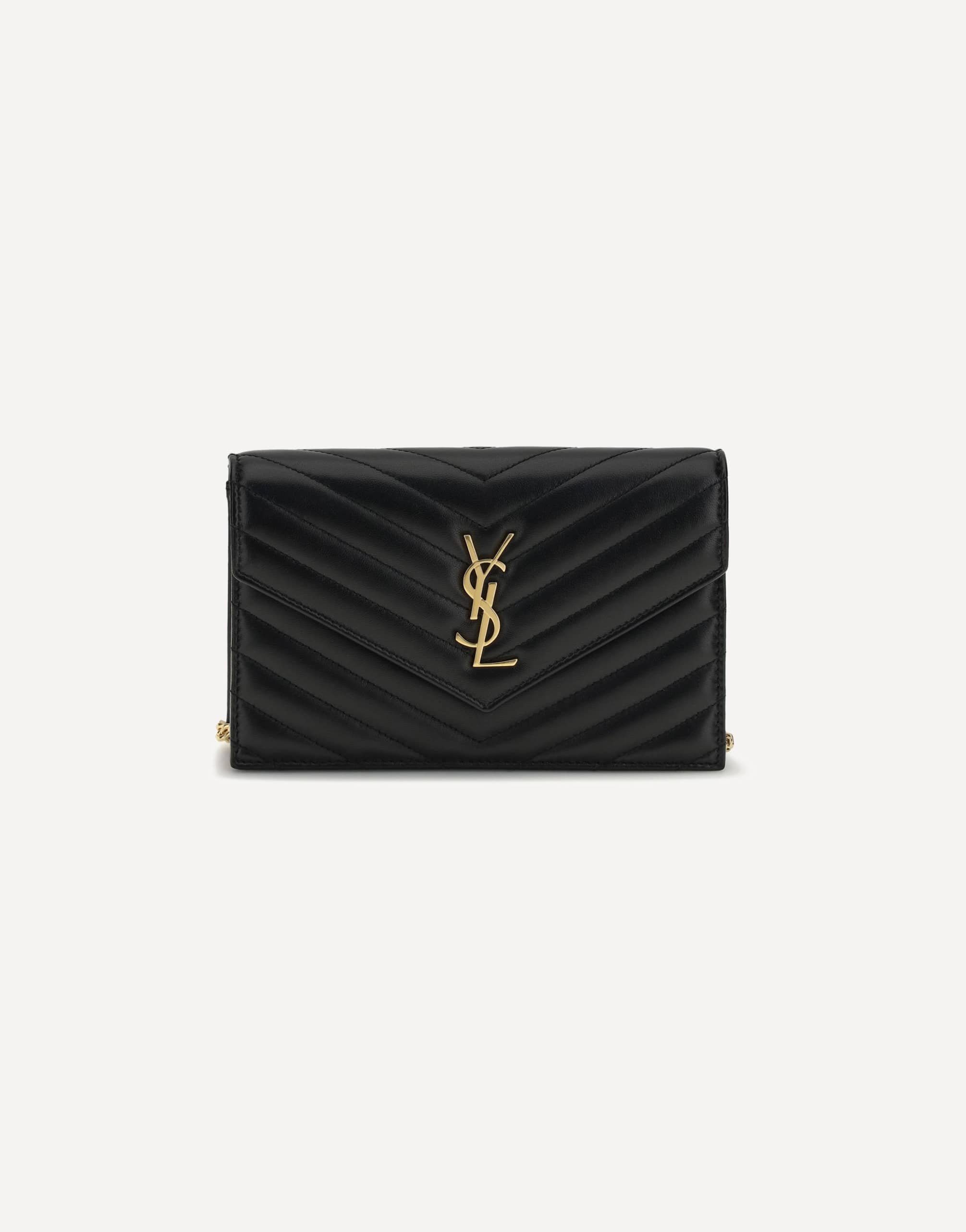 Saint Laurent Envelope Cassandre Monogram Wallet
