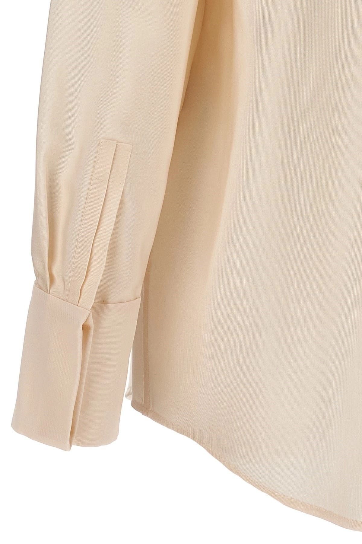 Saint Laurent Saint Laurent Faille Wool Blend Shirt