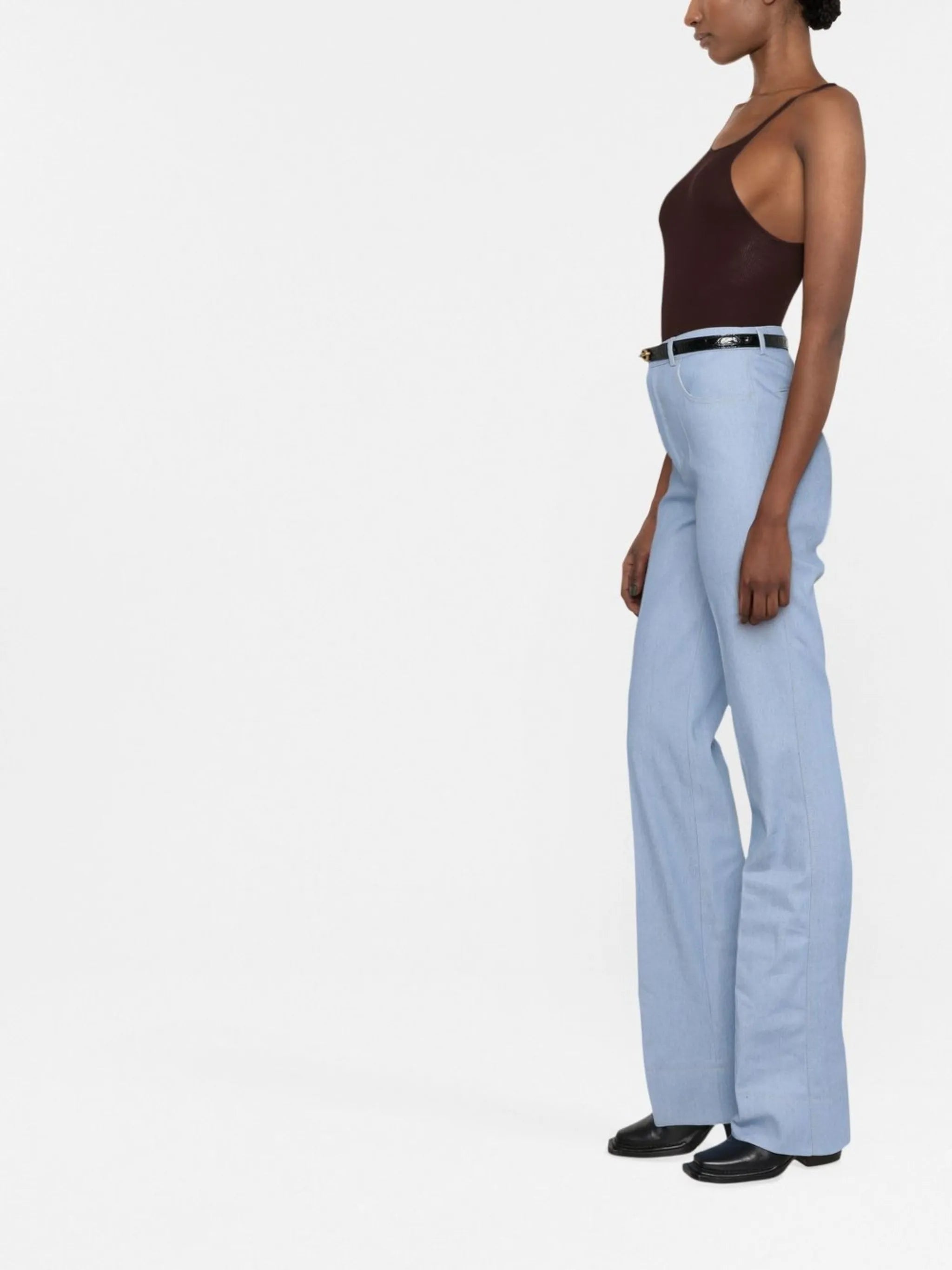 Saint Laurent Flared Denim Jeans