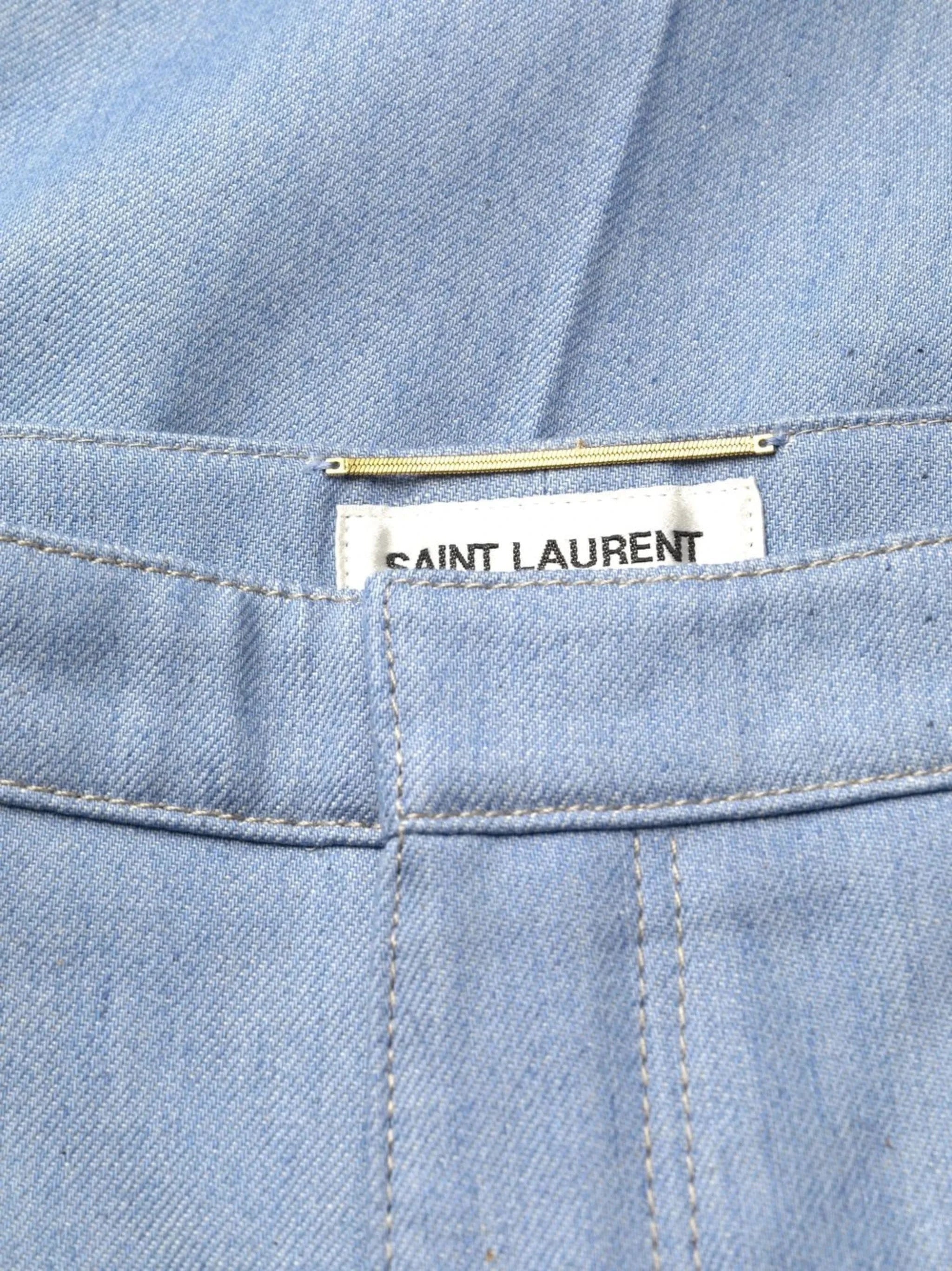 Saint Laurent Flared Denim Jeans