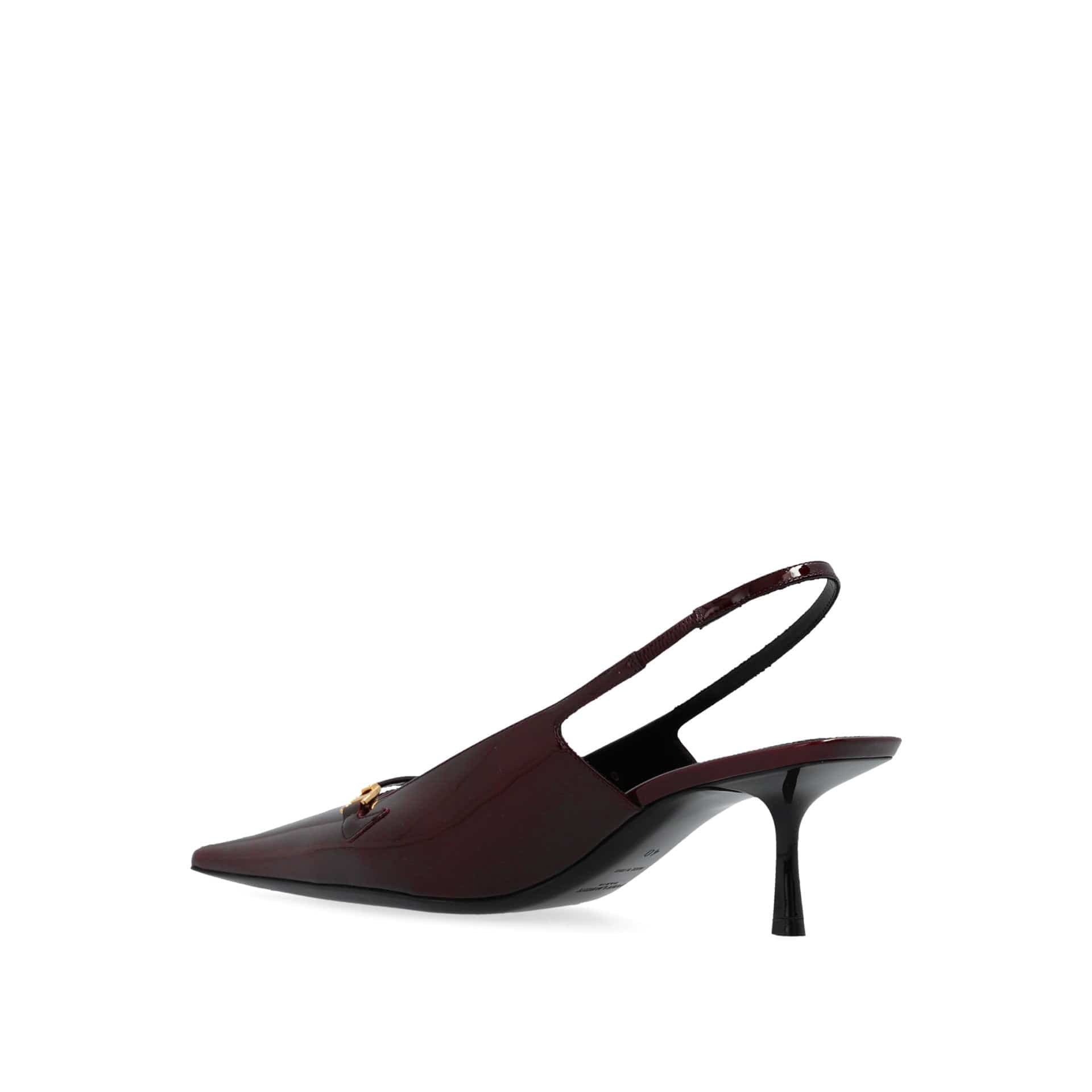 Saint Laurent Horsebit Slingback Pumps