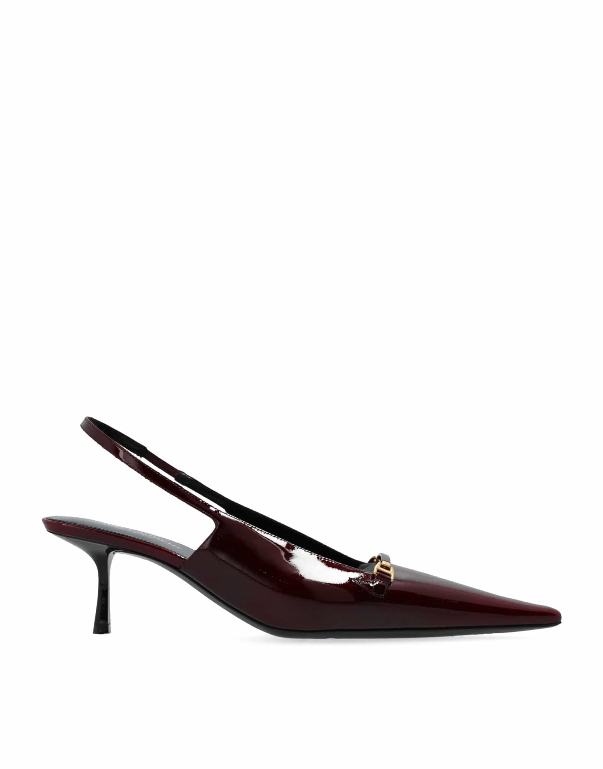 Saint Laurent Horsebit Slingback Pumps