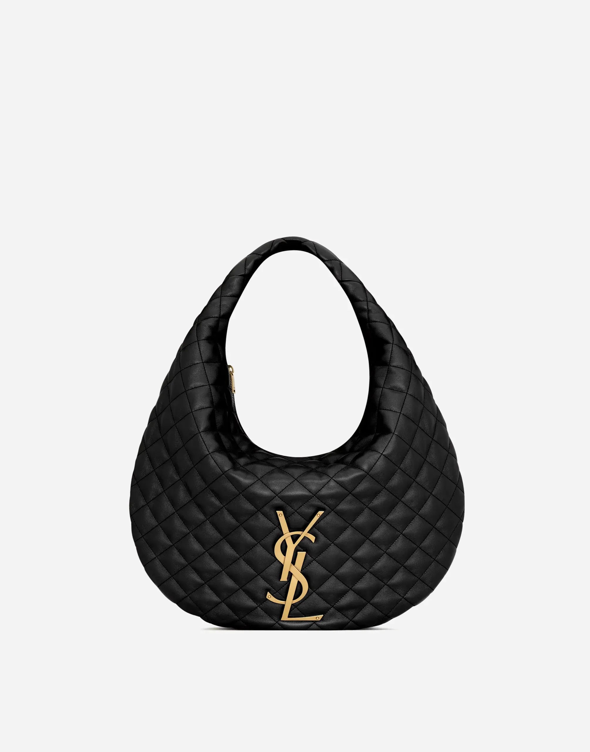Saint Laurent ICARE Hobo Quilted Shoulder Bag