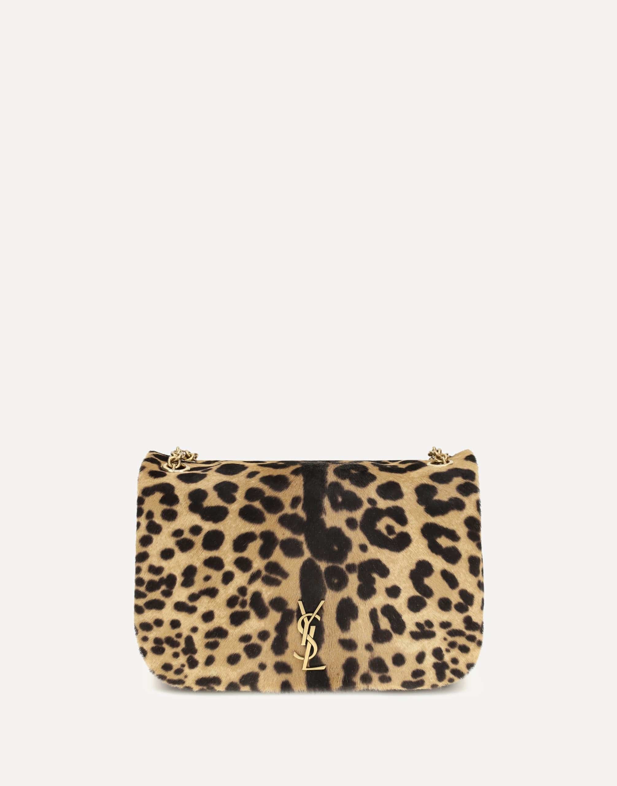 Saint Laurent Jamie Mini Leopard Print Shoulder Bag