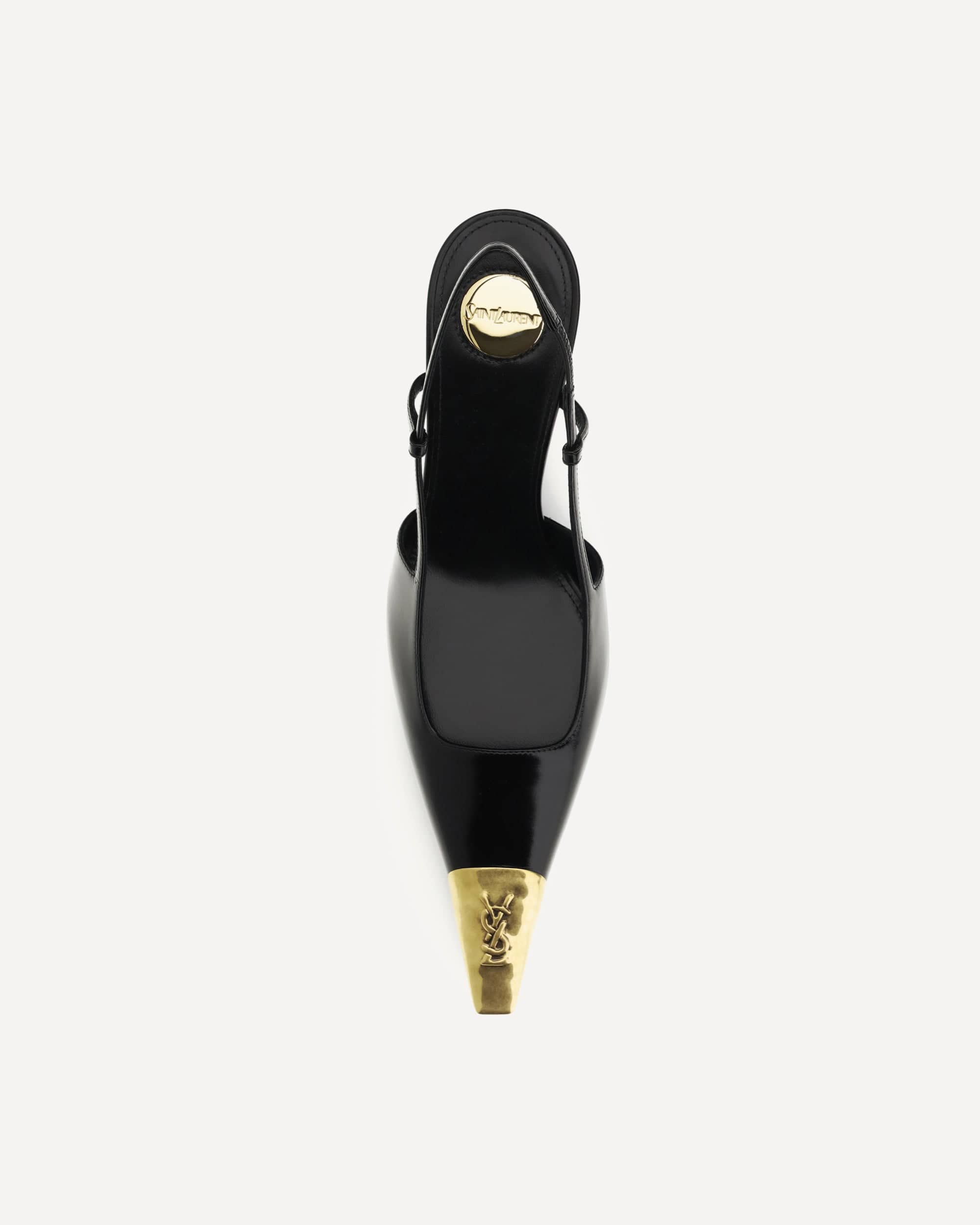 Saint Laurent Jeanne Slingback Pumps