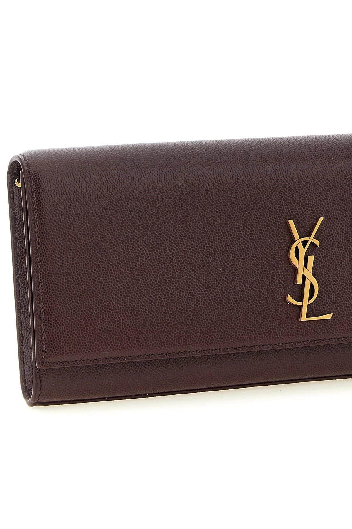 Saint Laurent Saint Laurent Kate Leather Clutch