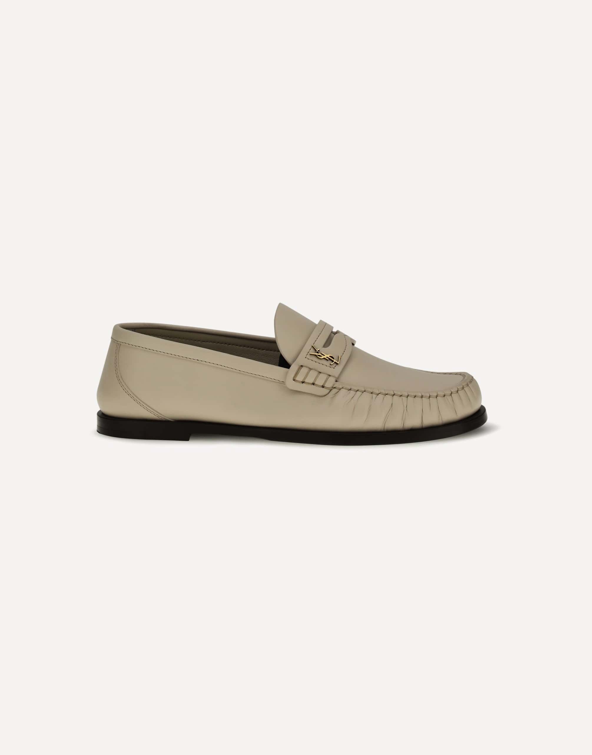 Saint Laurent Laurent Loafers With Cassandre Decoration