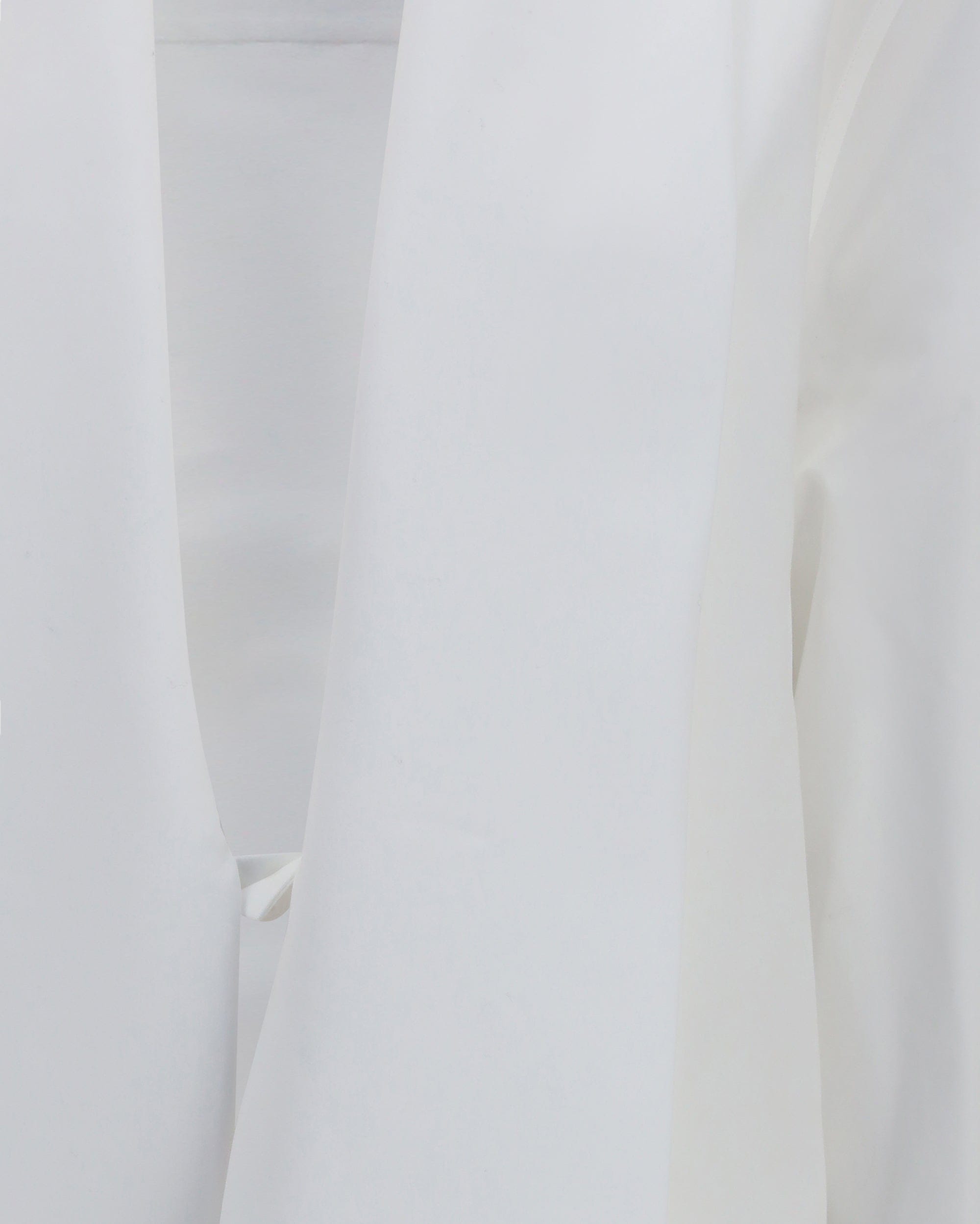 Saint Laurent Saint Laurent Lavallière Collar Cotton Poplin Shirt