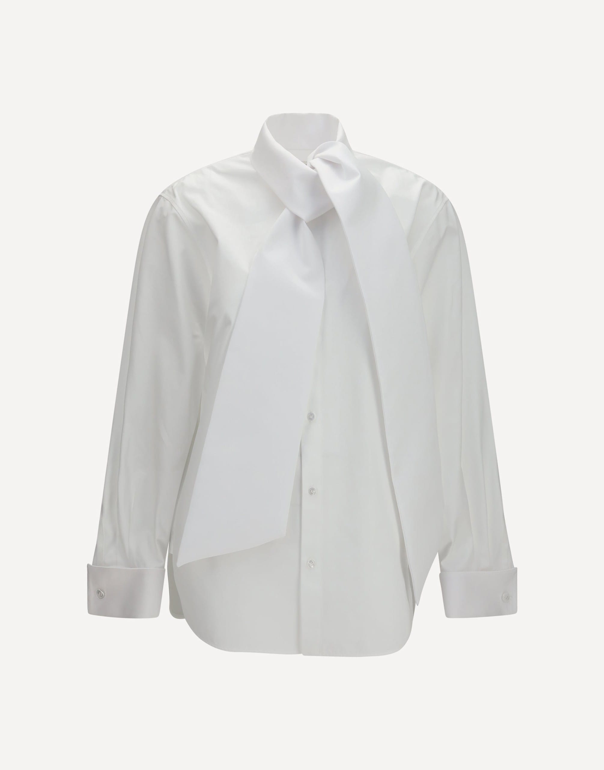 Saint Laurent Lavallière Collar Shirt