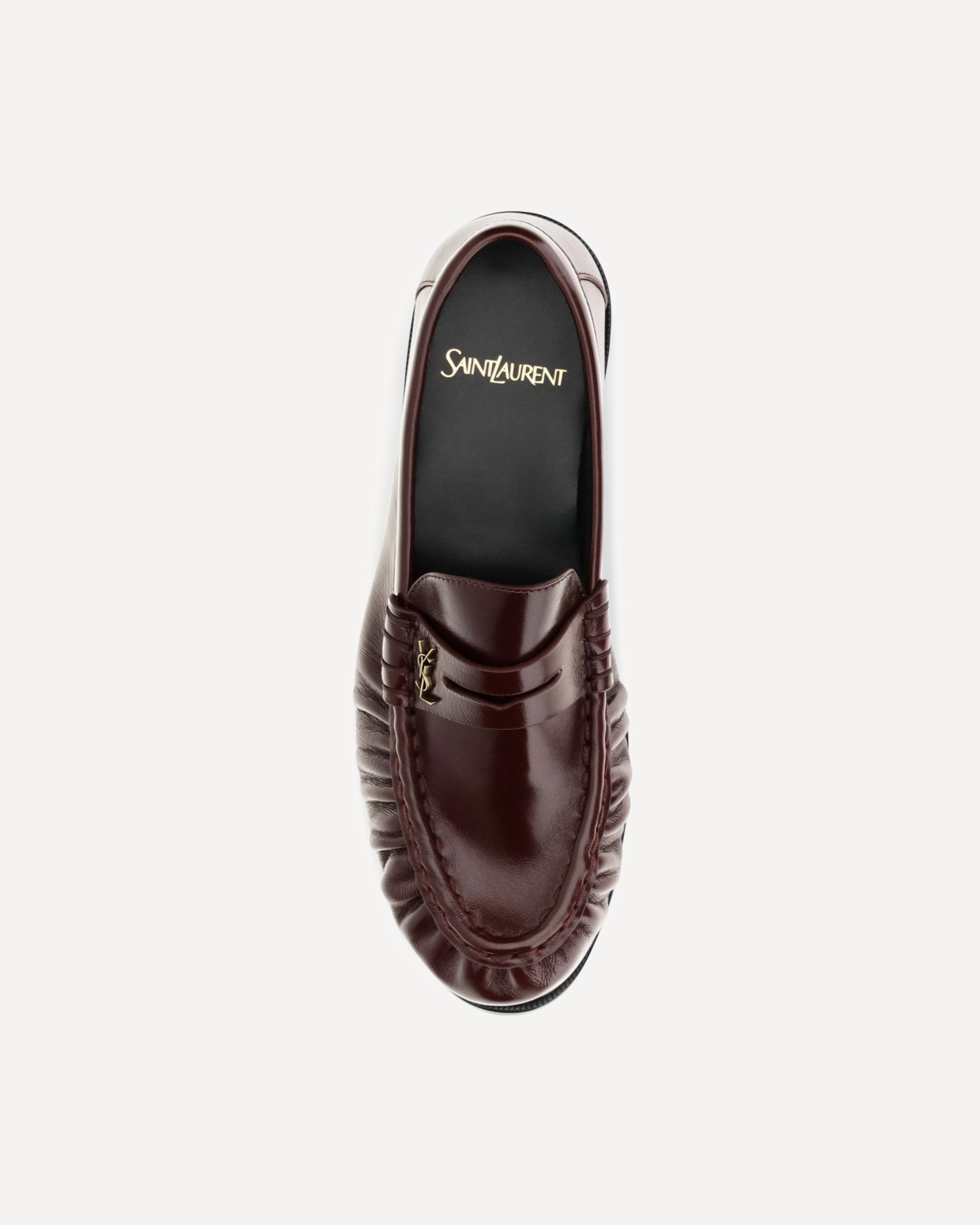 Saint Laurent Le Loafer mocassins en cuir poli