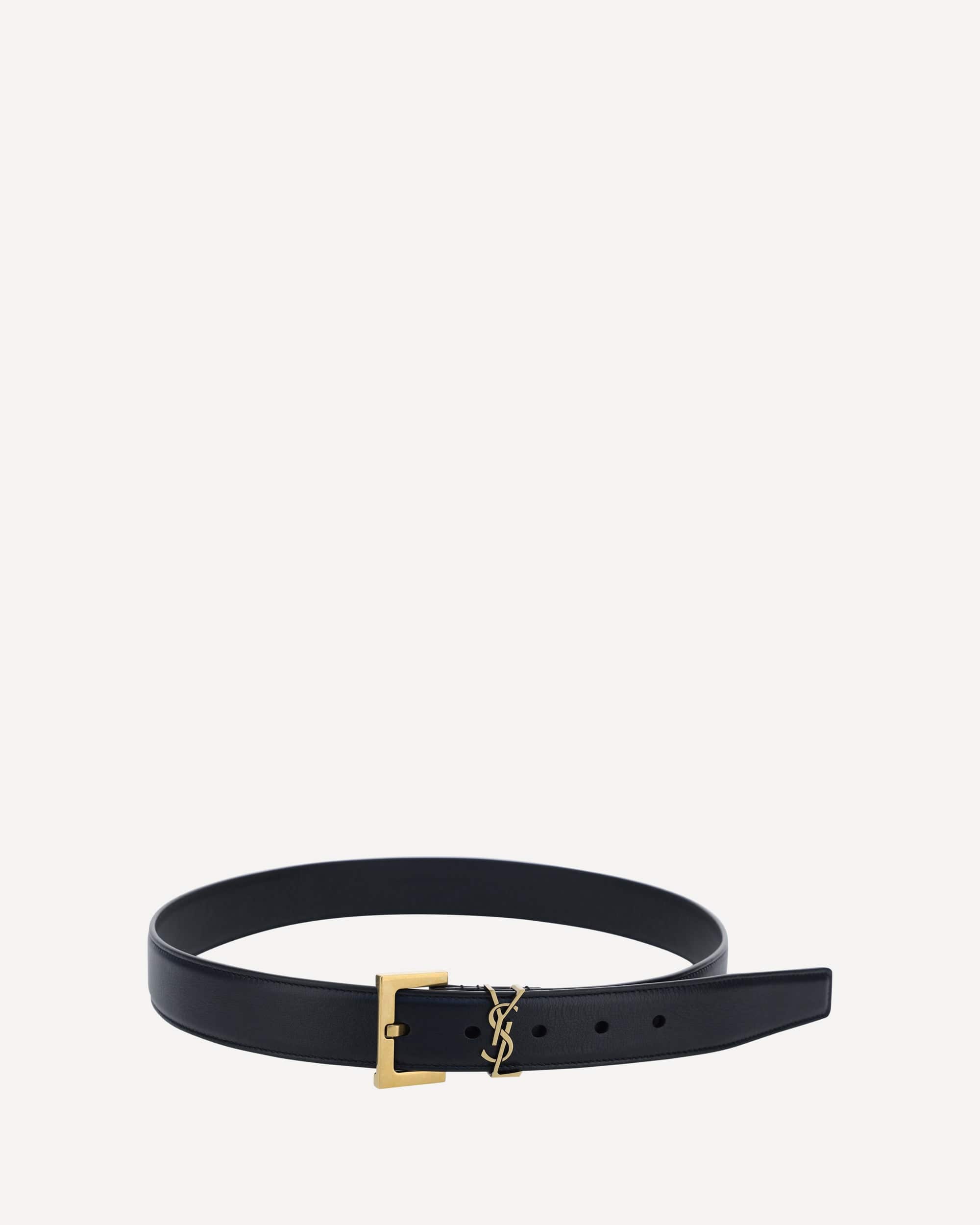 Saint Laurent Leather Belt - alternate view