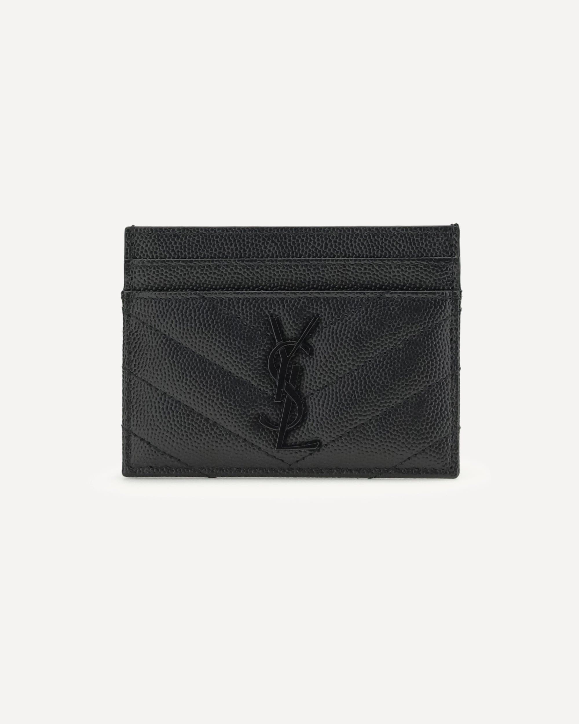 Saint Laurent Leather Card Holder