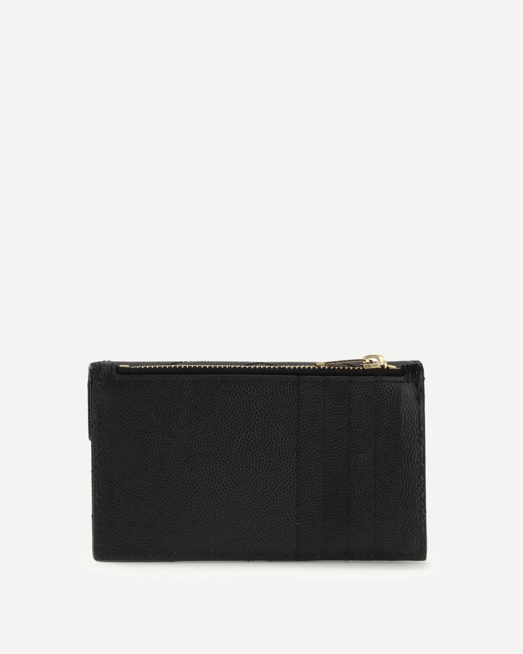 Saint Laurent Leather Card Holder Wallet