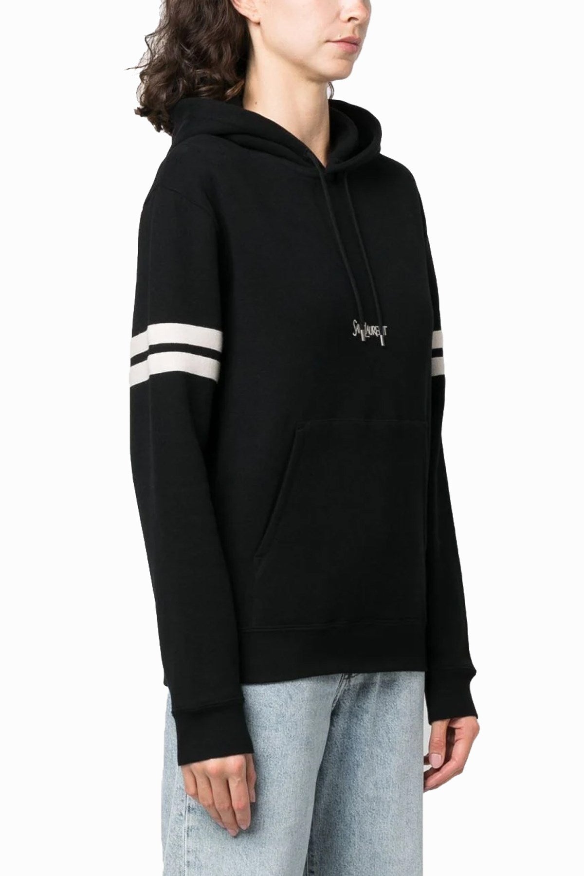 Saint Laurent Logo Hoodie - alternate view