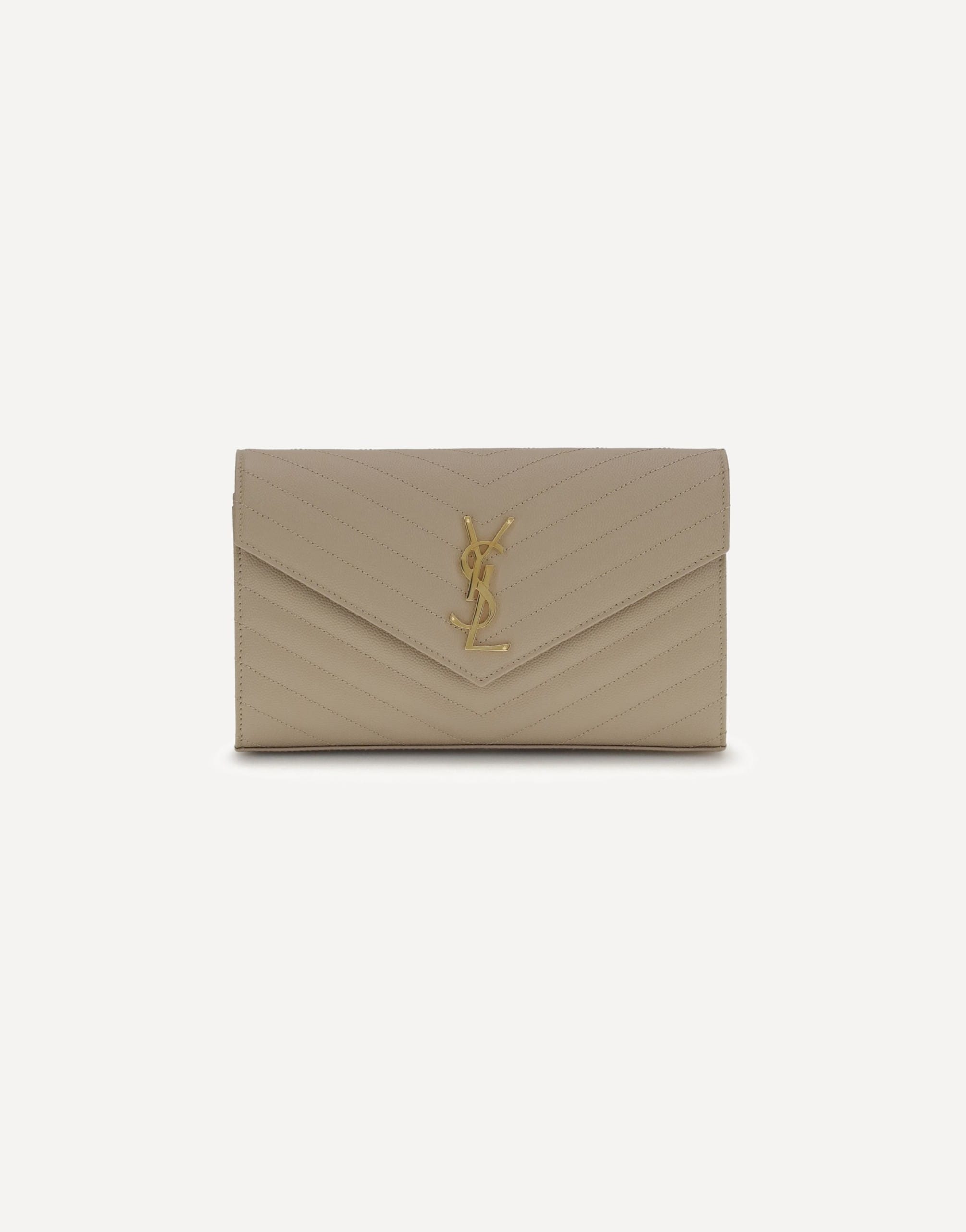 Saint Laurent Logoed Shoulder Bag With Matelassé