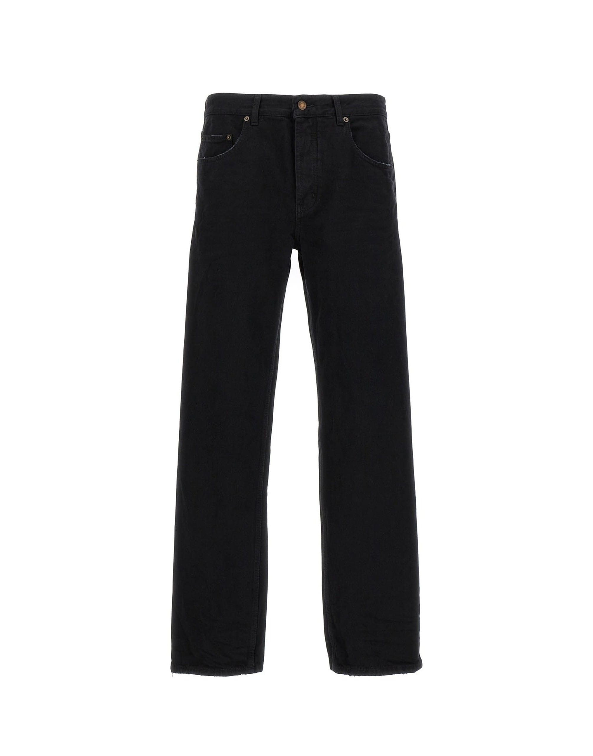Saint Laurent Long Baggy Denim Jeans