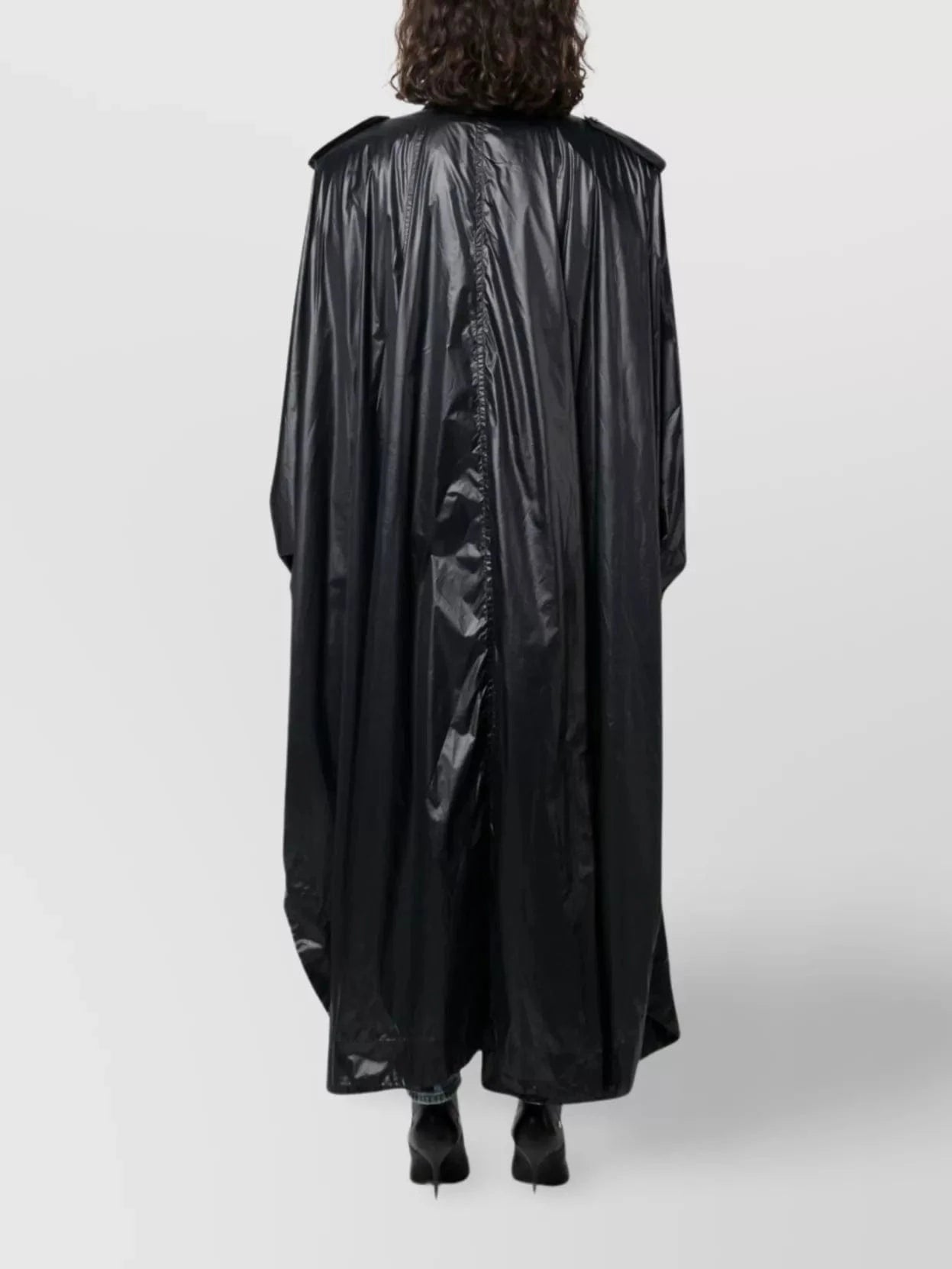 Saint Laurent Long-Sleeved Padded Coat