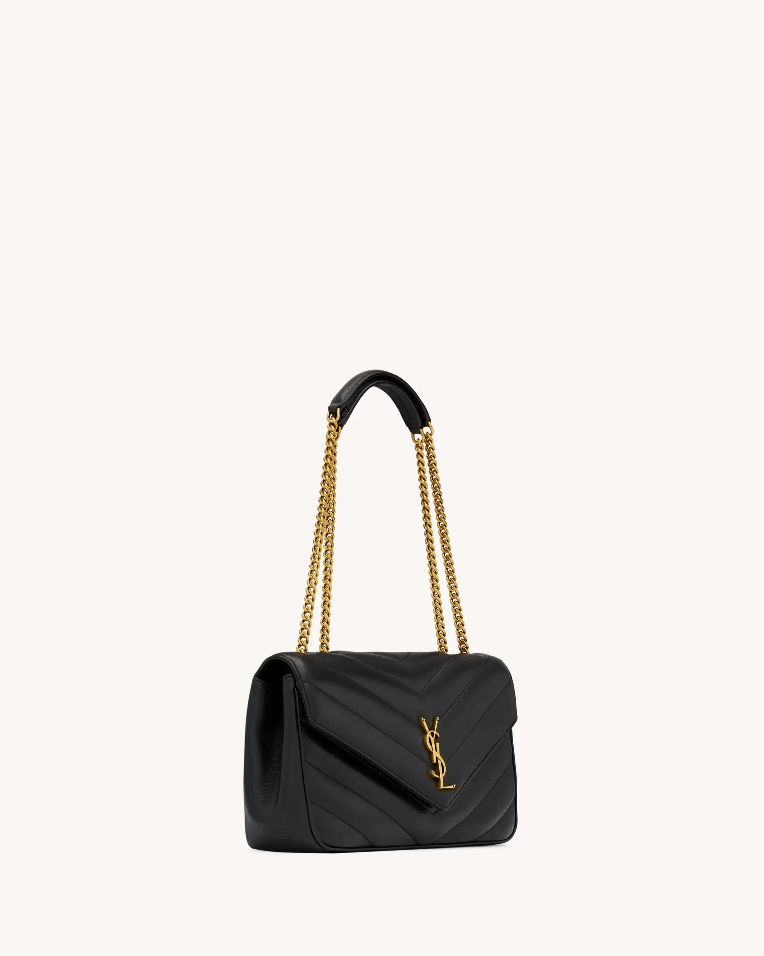 Saint Laurent Loulou Matelassé Medium Shoulder Bag