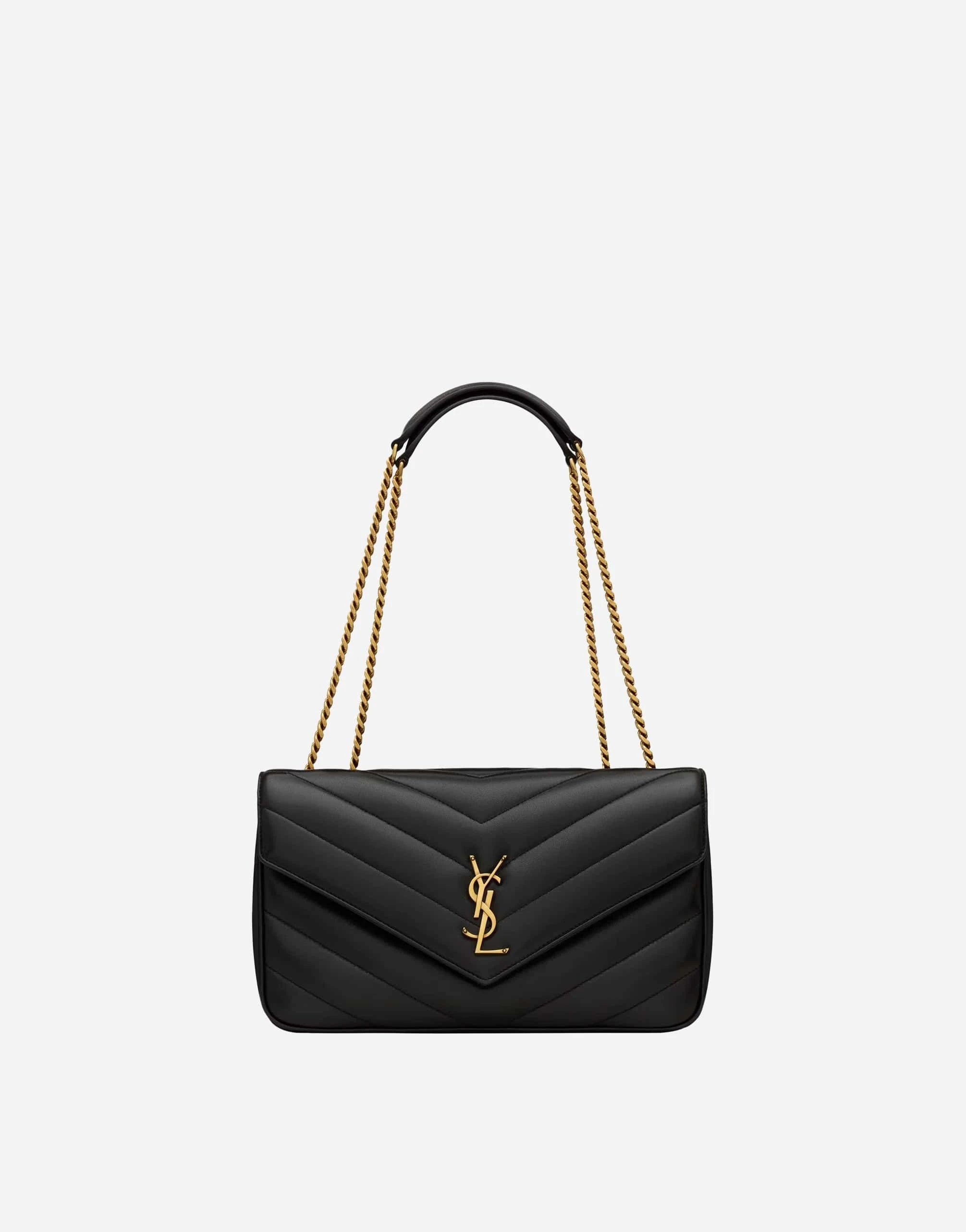 Saint Laurent Loulou Matelassé Medium Shoulder Bag