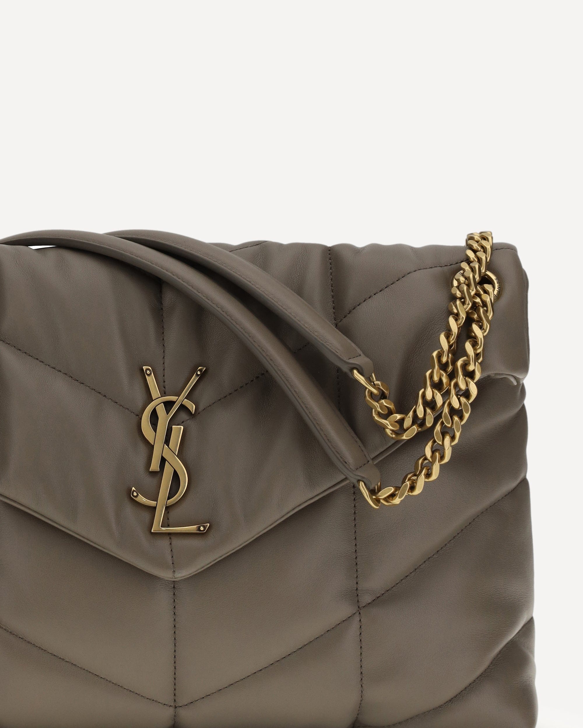 Saint Laurent Loulou Medium Leather Shoulder Bag