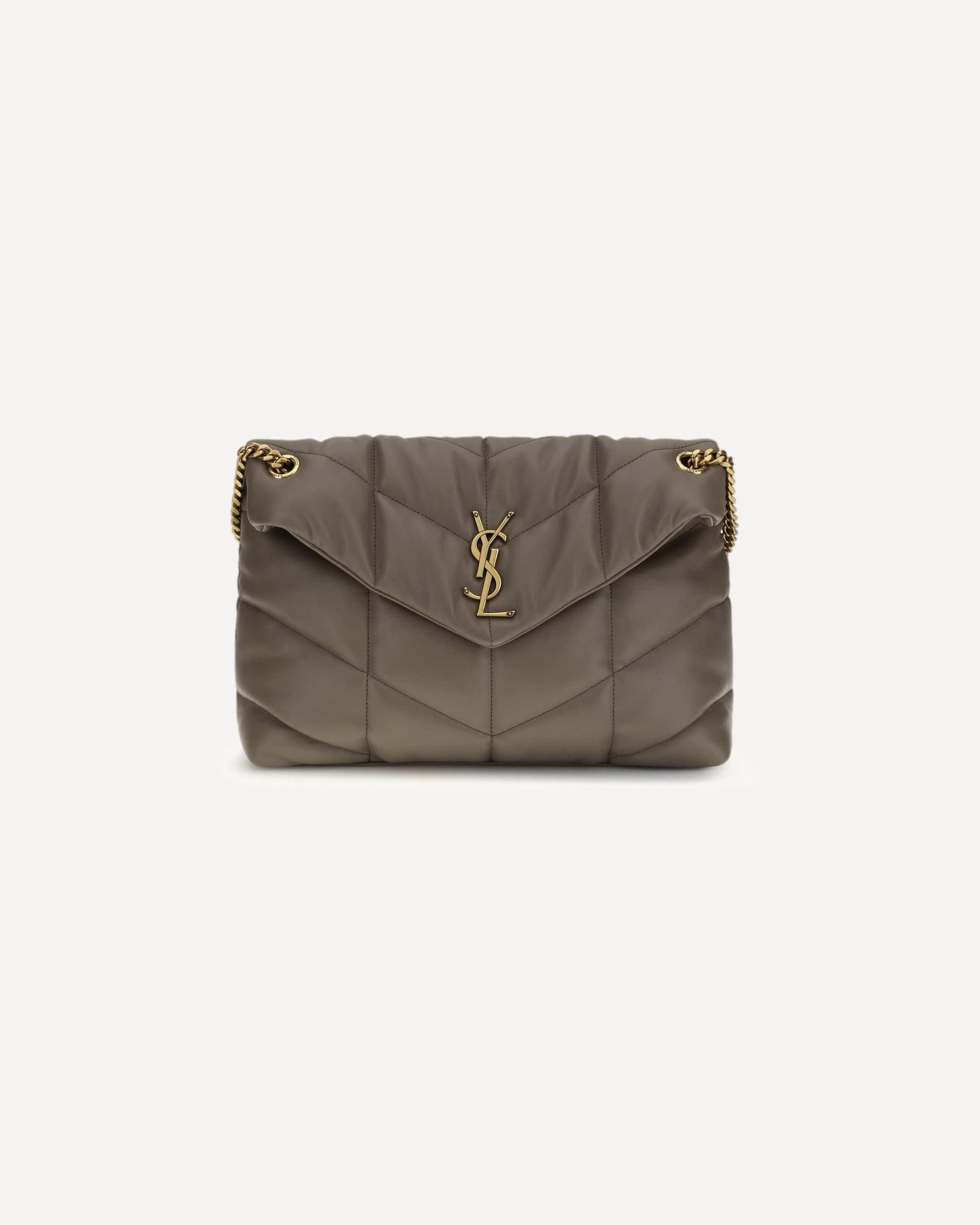 Saint Laurent Loulou Medium Leather Shoulder Bag
