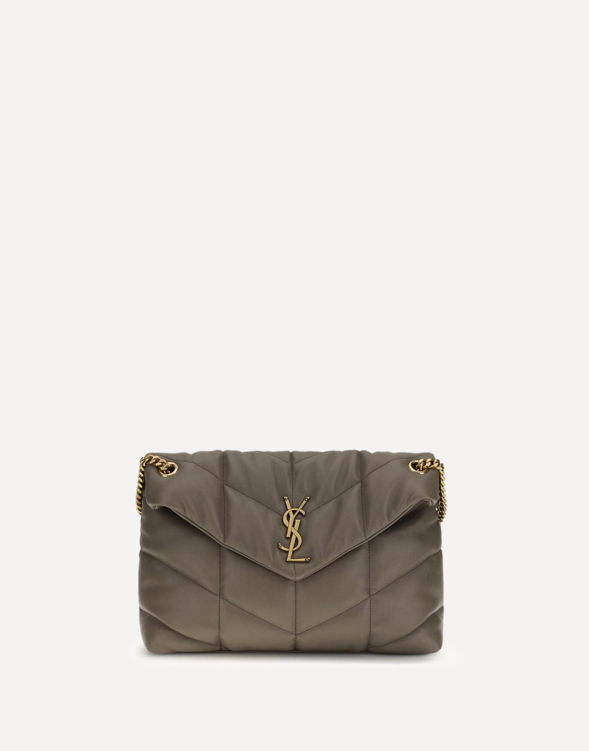 Saint Laurent Loulou Medium Leather Shoulder Bag