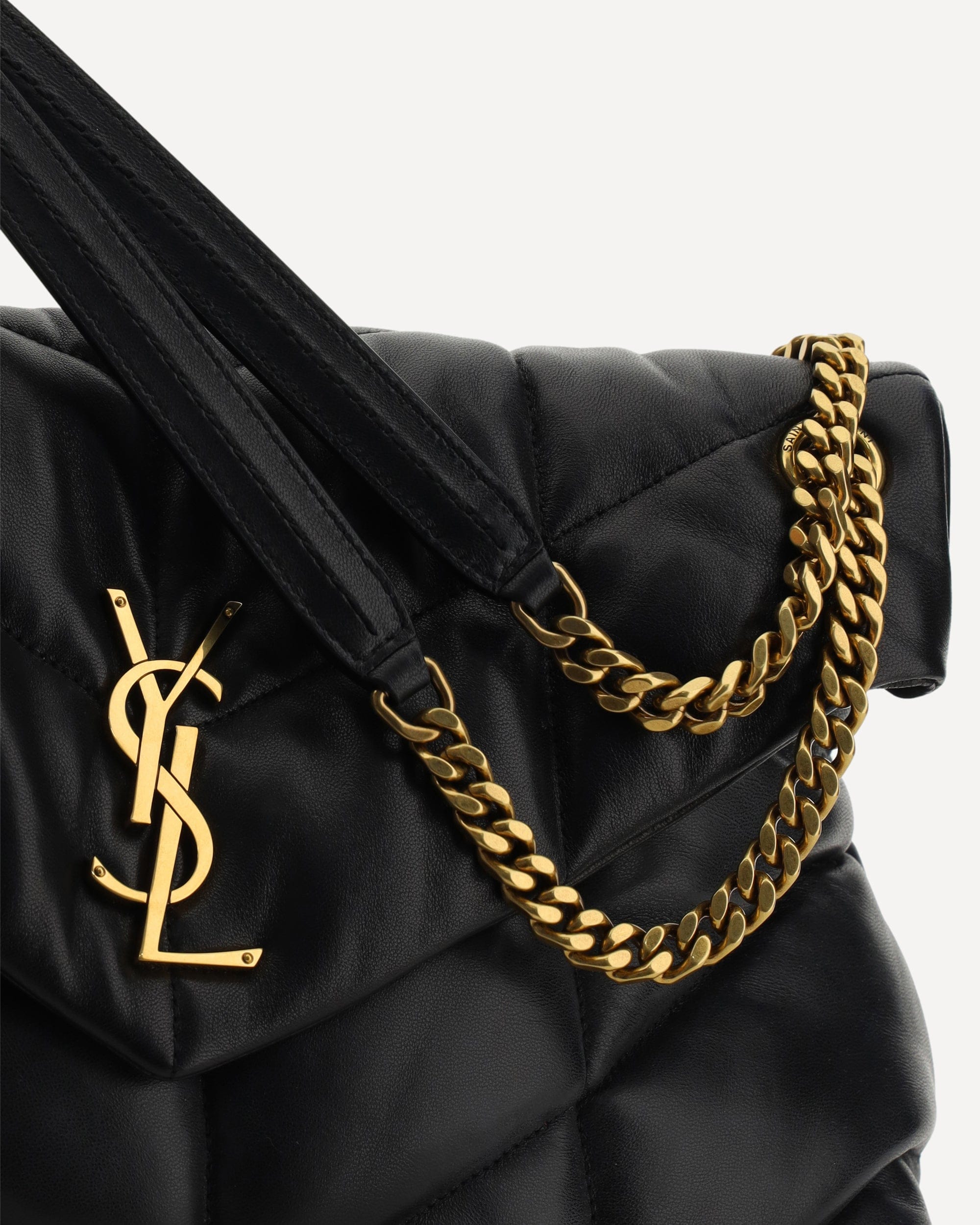 Saint Laurent Loulou Medium Leather Shoulder Bag