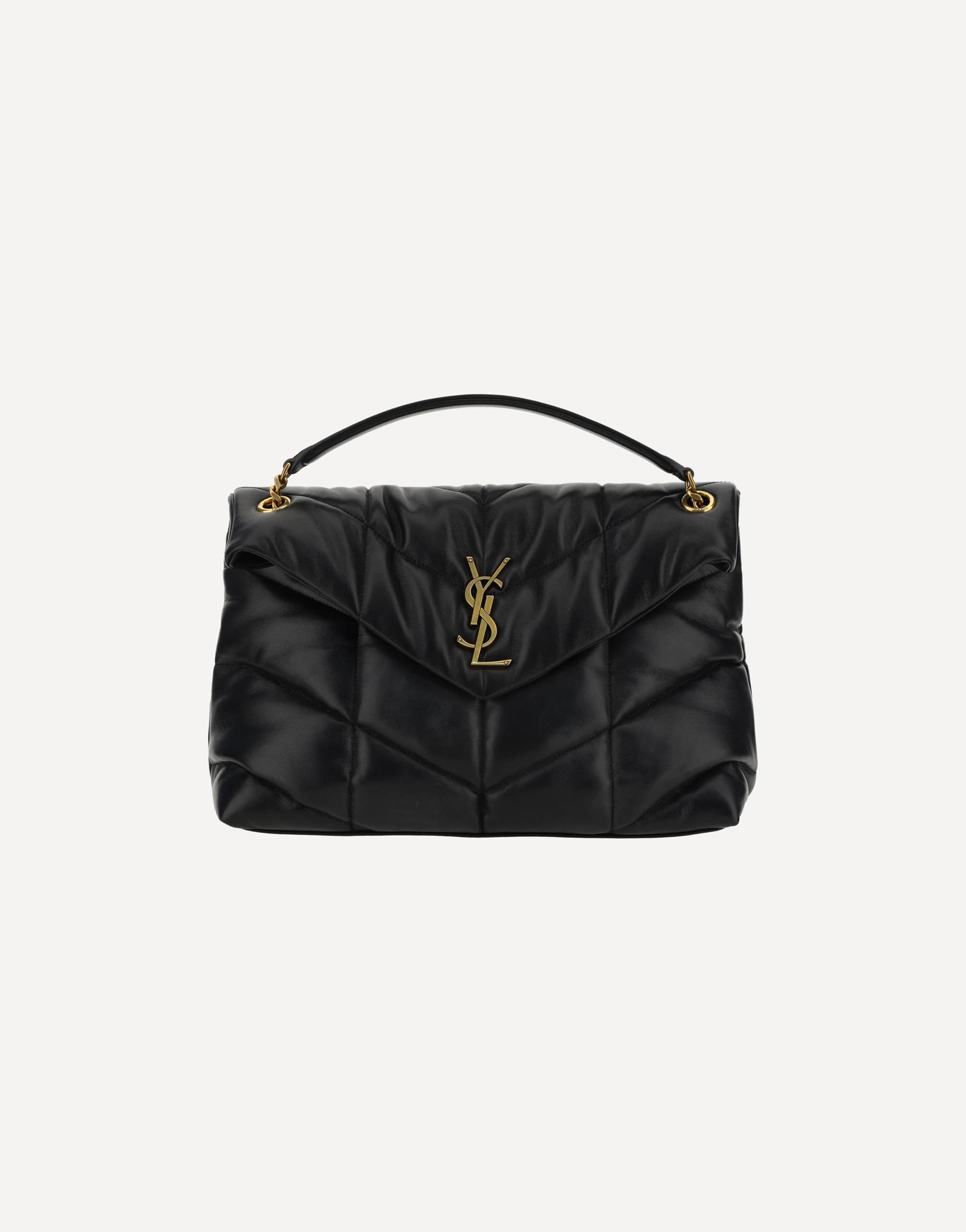 Saint Laurent Loulou Medium Leather Shoulder Bag