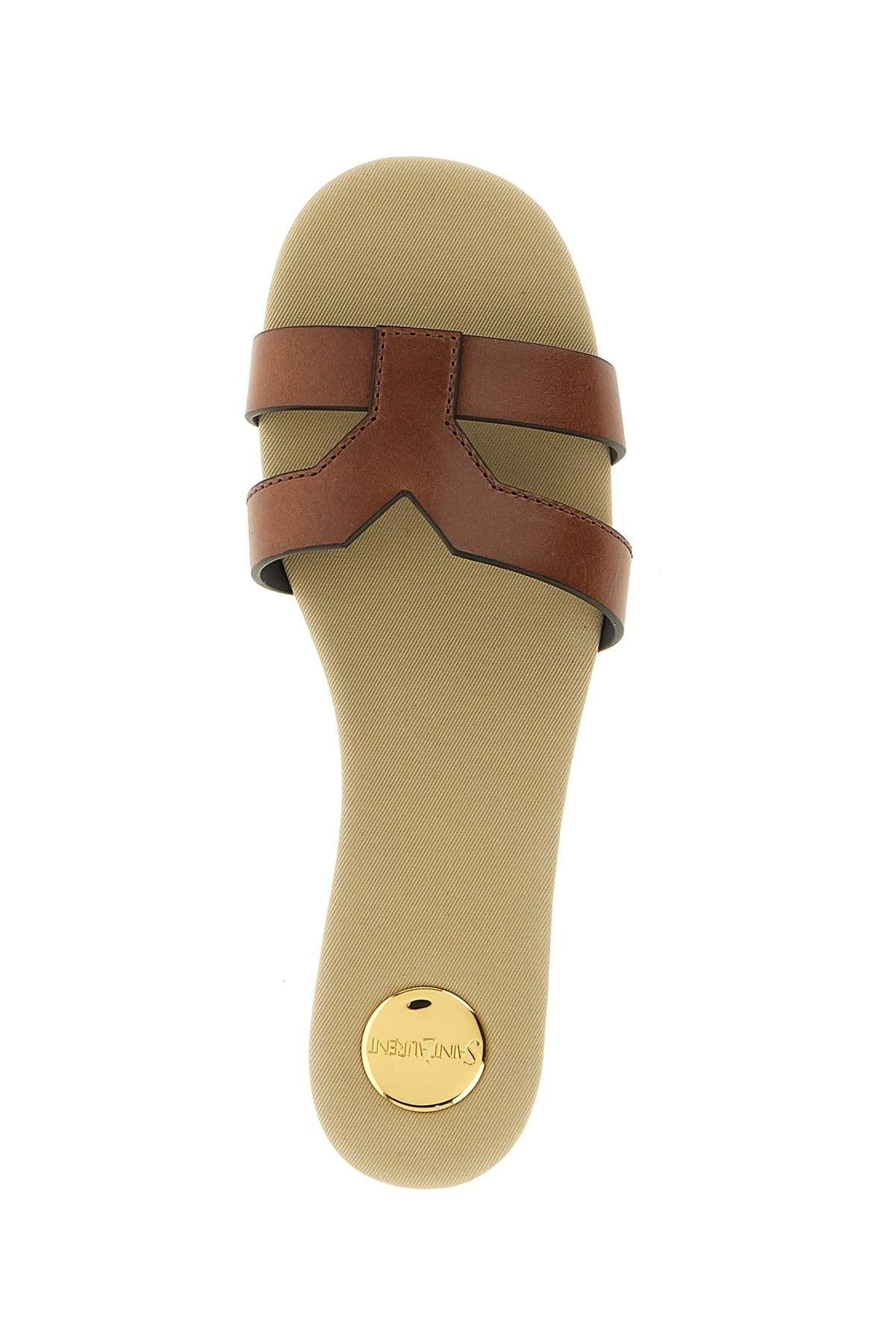 Saint Laurent Saint Laurent Mabrouka Leather Sandals