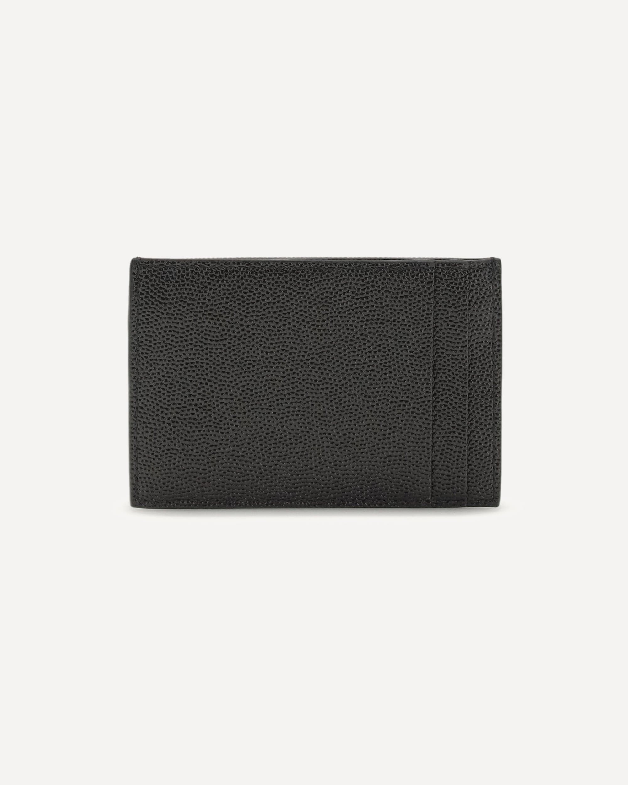 Saint Laurent Micro-Grain Leather Wallet With Ysl Monogram
