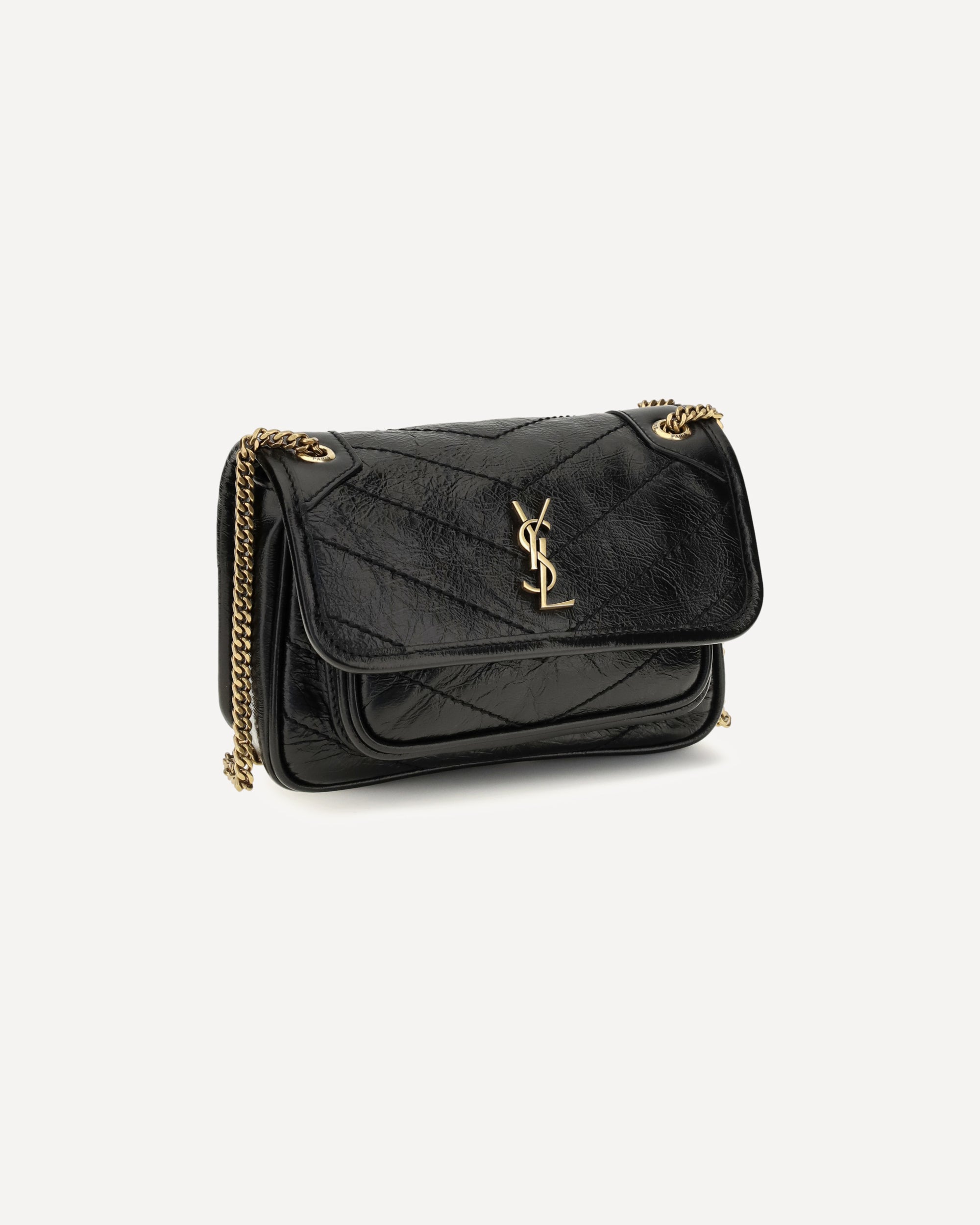 Saint Laurent Mini Niki Leather Shoulder Bag - alternate view
