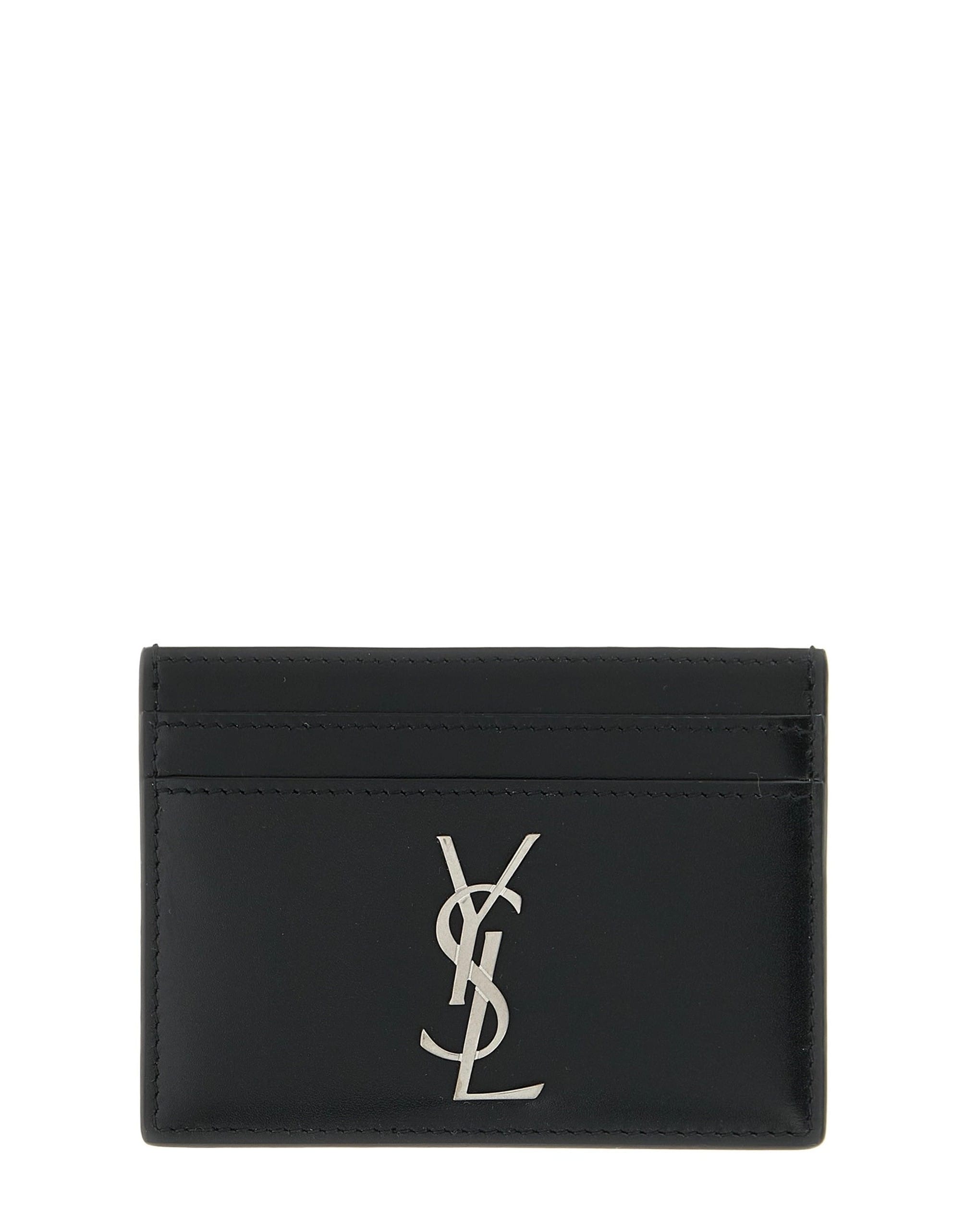 Saint Laurent Saint Laurent Monogramme Leather Card Holder