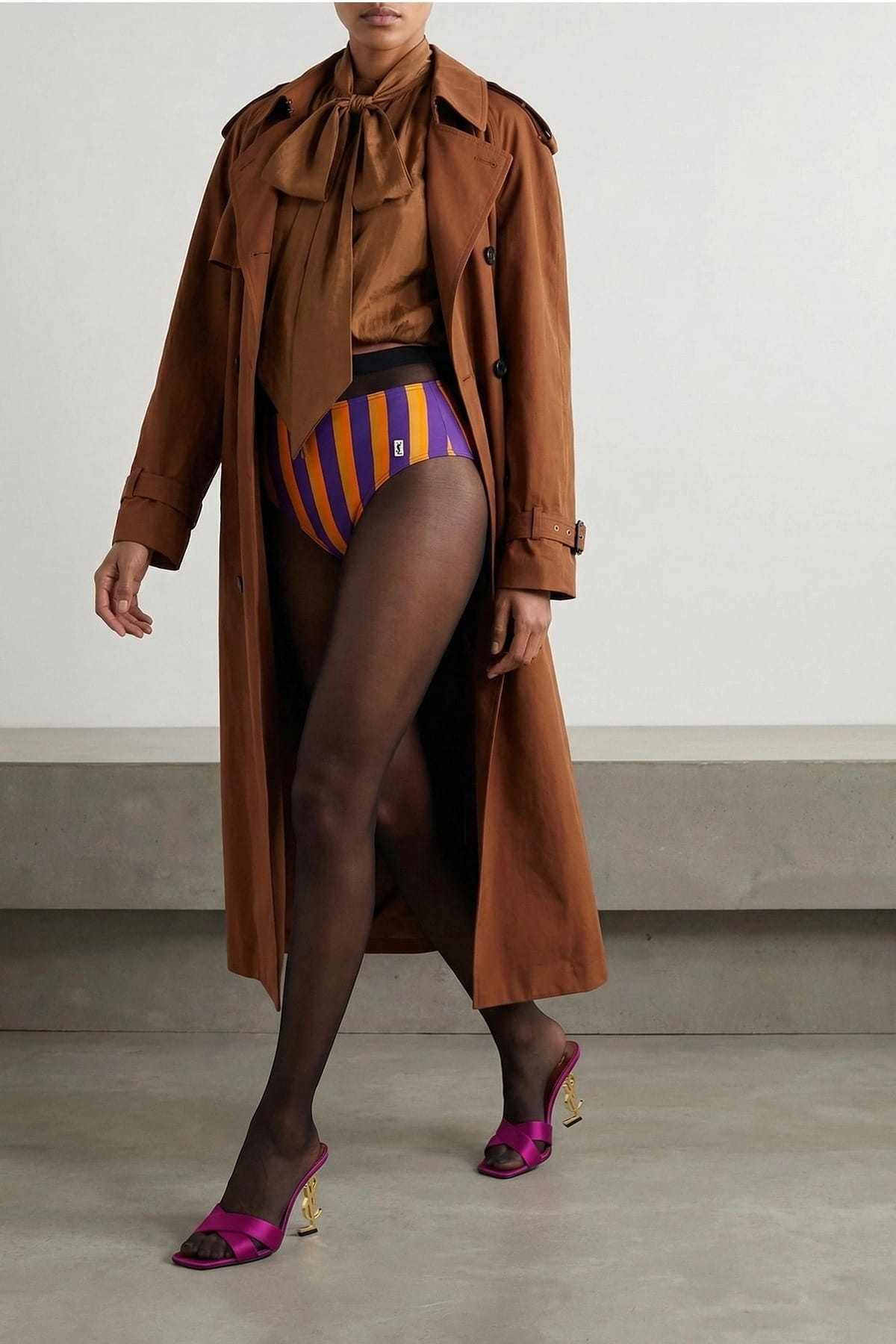 Saint Laurent Opyum-Pantoletten - alternate view