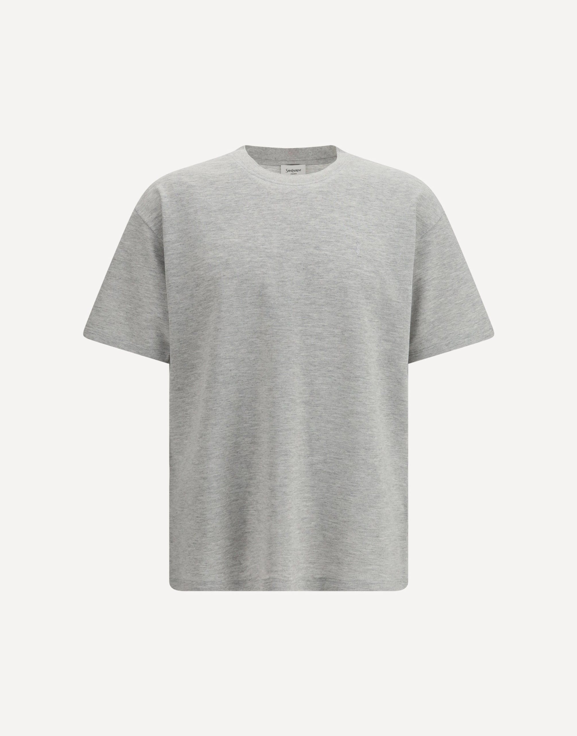 Saint Laurent Oversize Cassandre Piqué T-Shirt