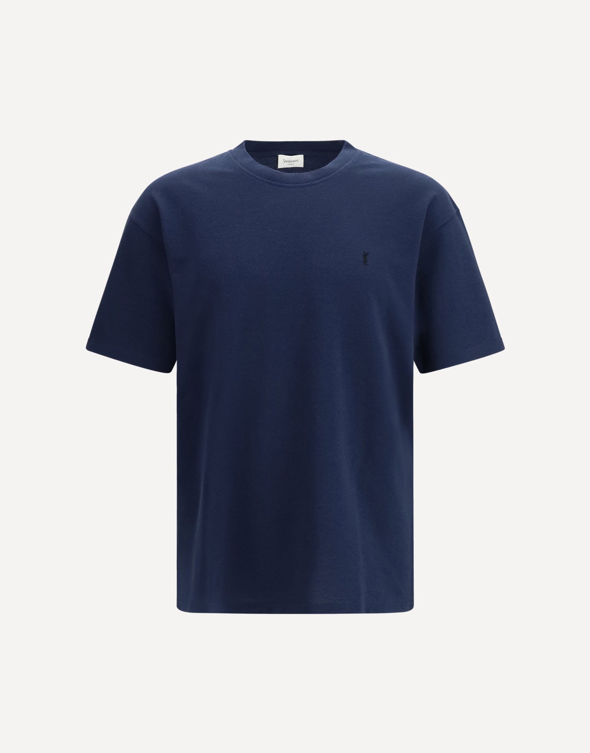 Saint Laurent Oversize Cassandre Piqué T-Shirt