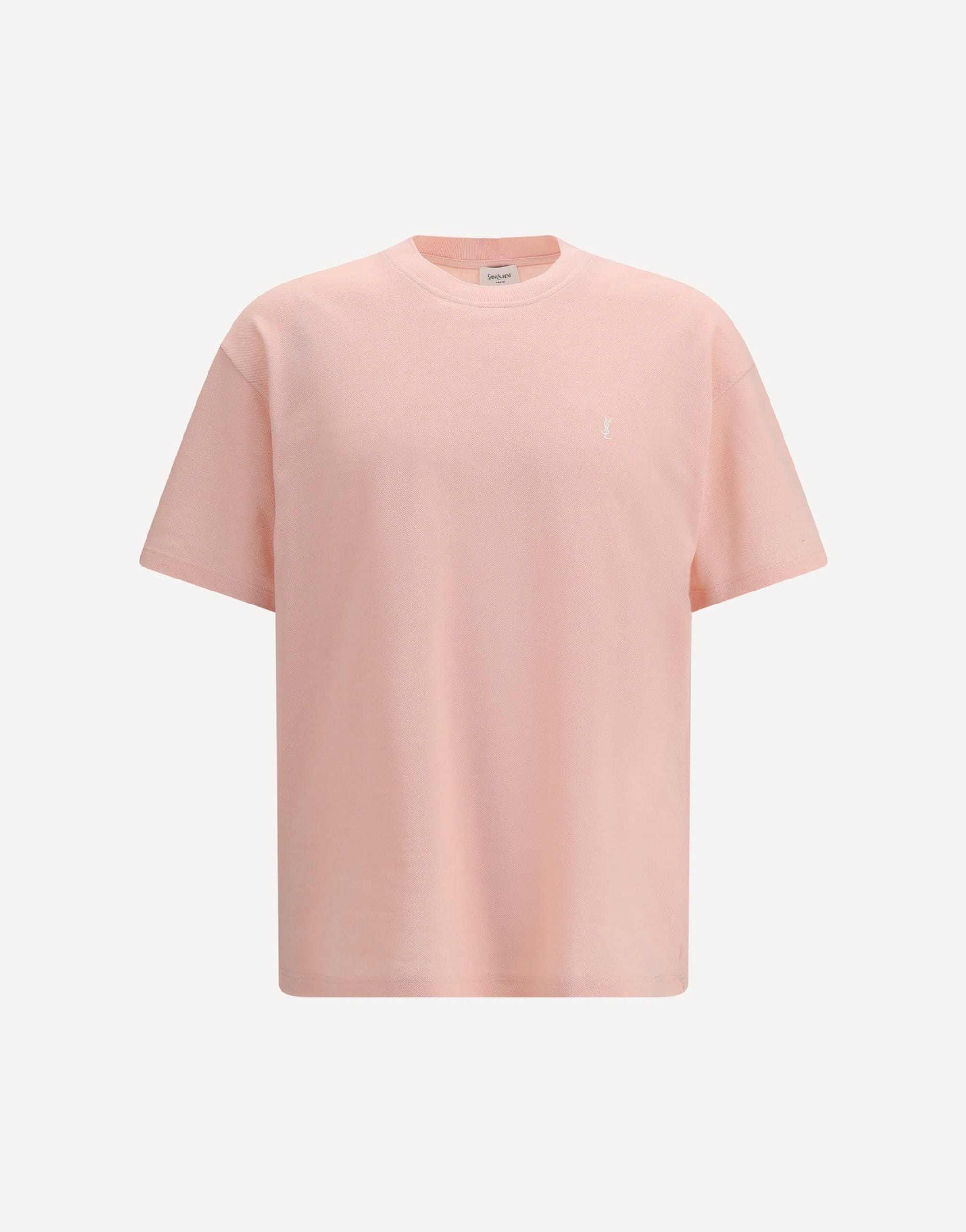 Saint Laurent Oversize Cassandre Piqué T-Shirt