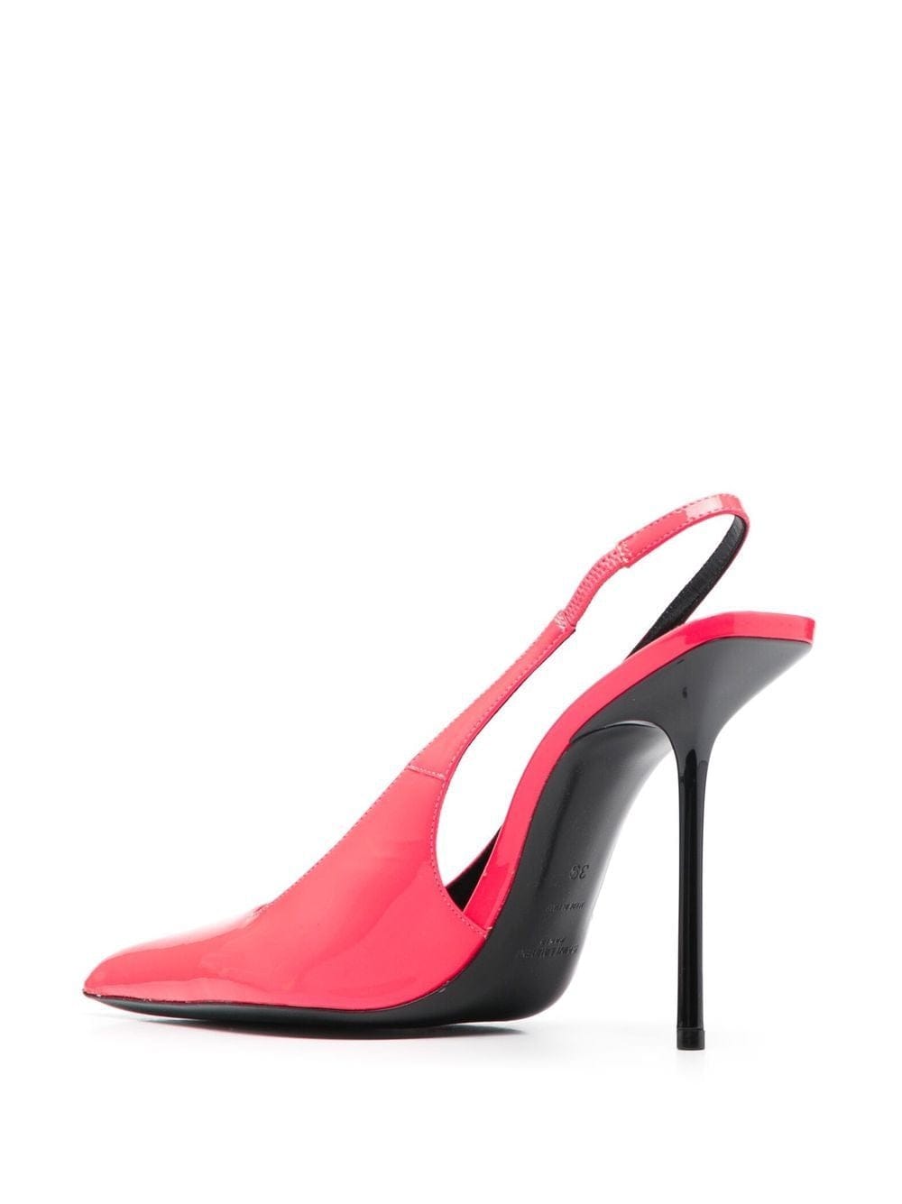 Saint Laurent Pink Kiss 105 Slingback Pumps