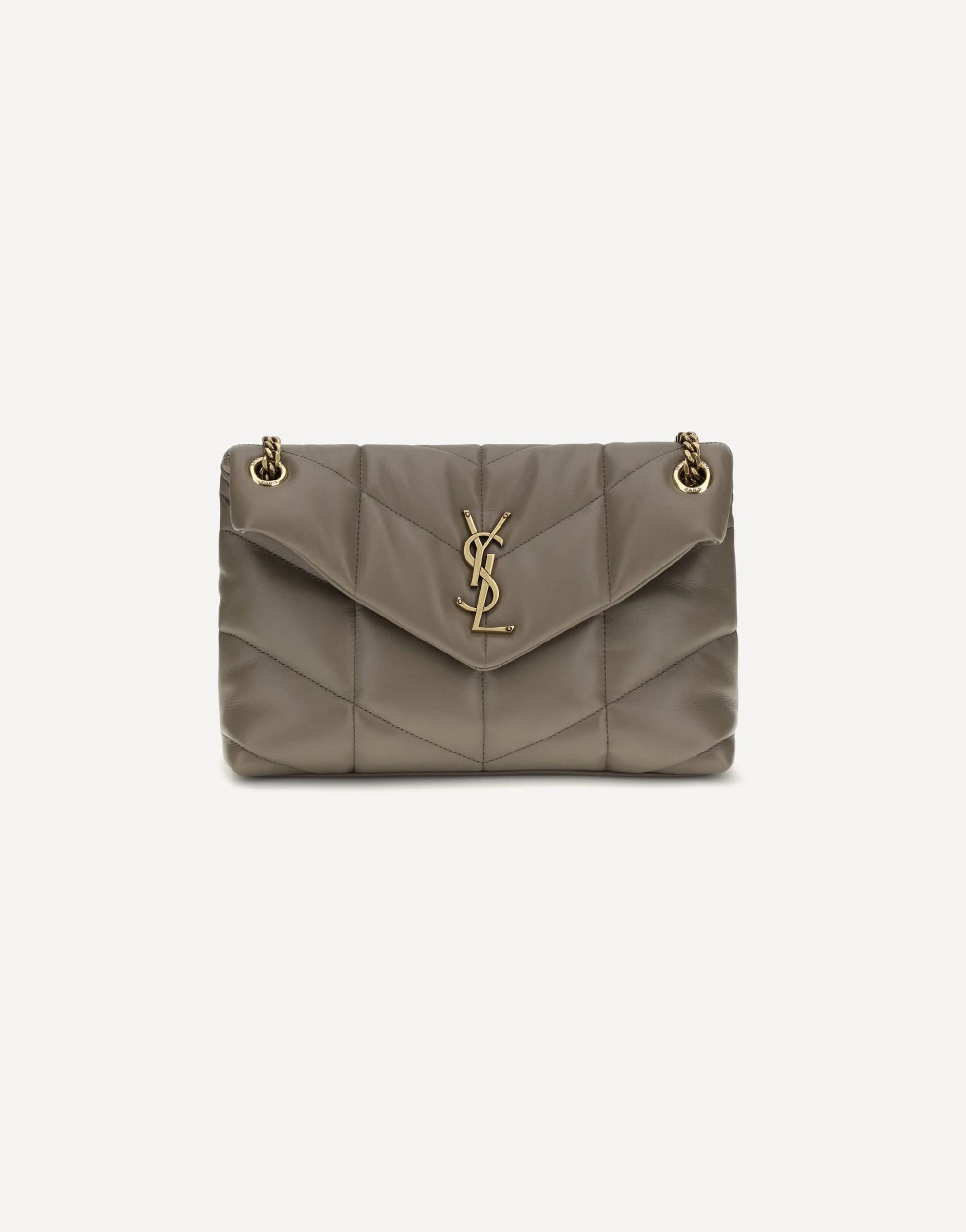 Saint Laurent Puffer Toy Lambskin Shoulder Bag