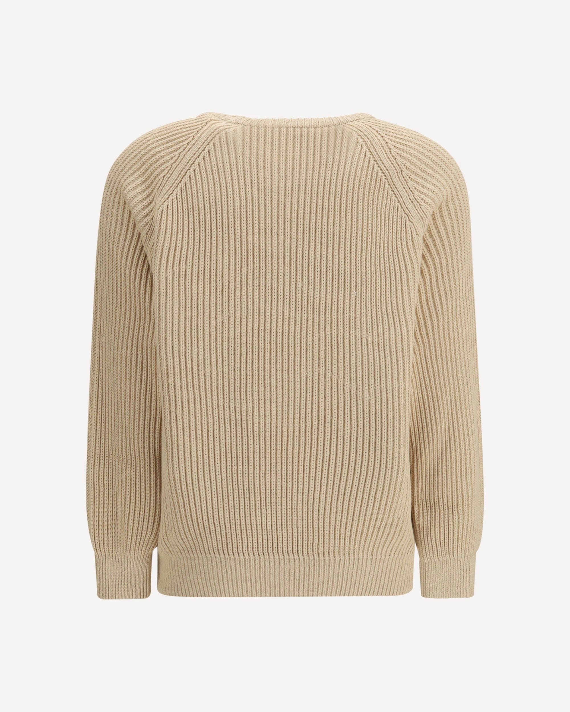 Saint Laurent Ribbed Cotton Pullover