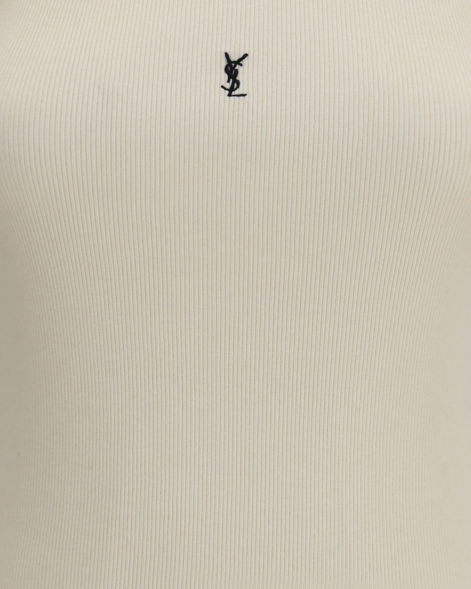 Saint Laurent Ribbed Tank Top